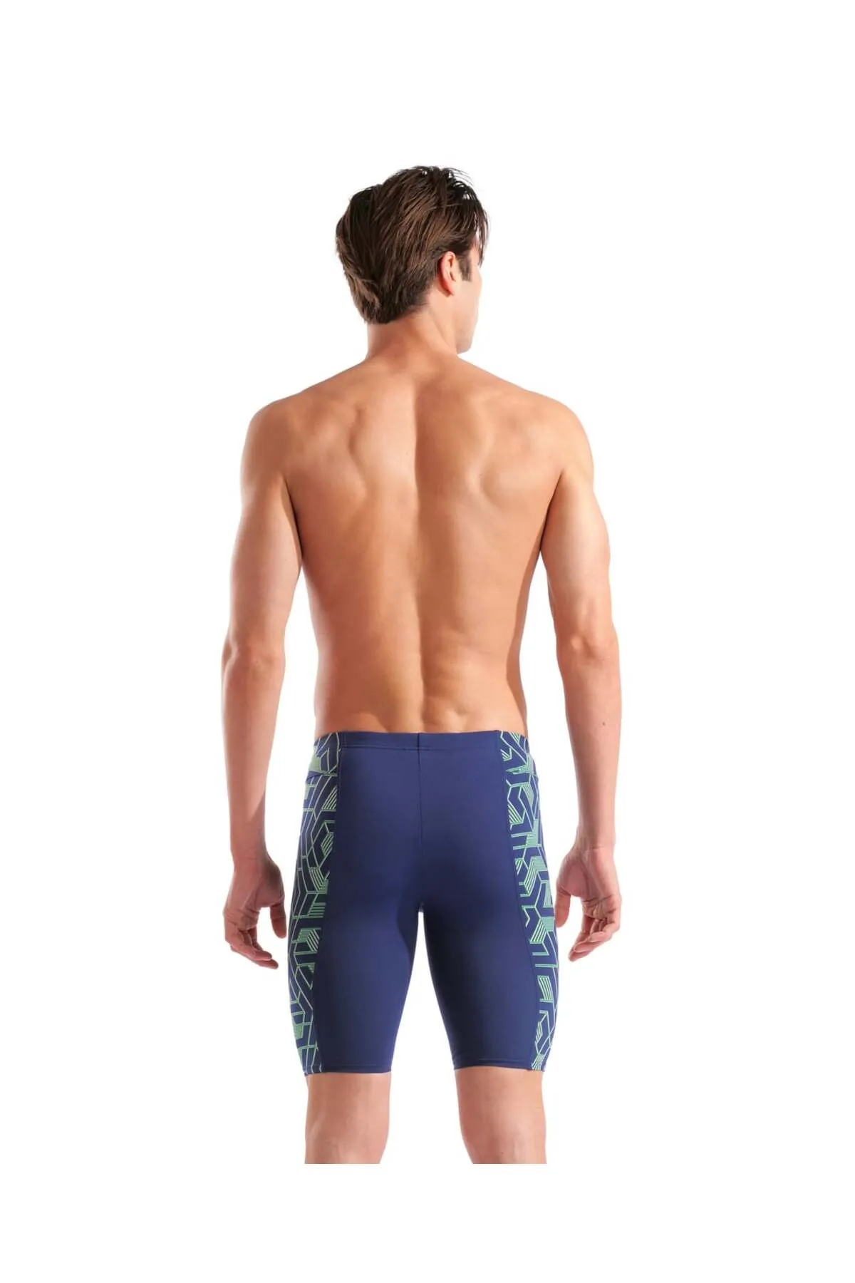 MEN'S ESCAPE SWIM JAMMER NAVY-TEAM BLUE GREEN — görsel 5