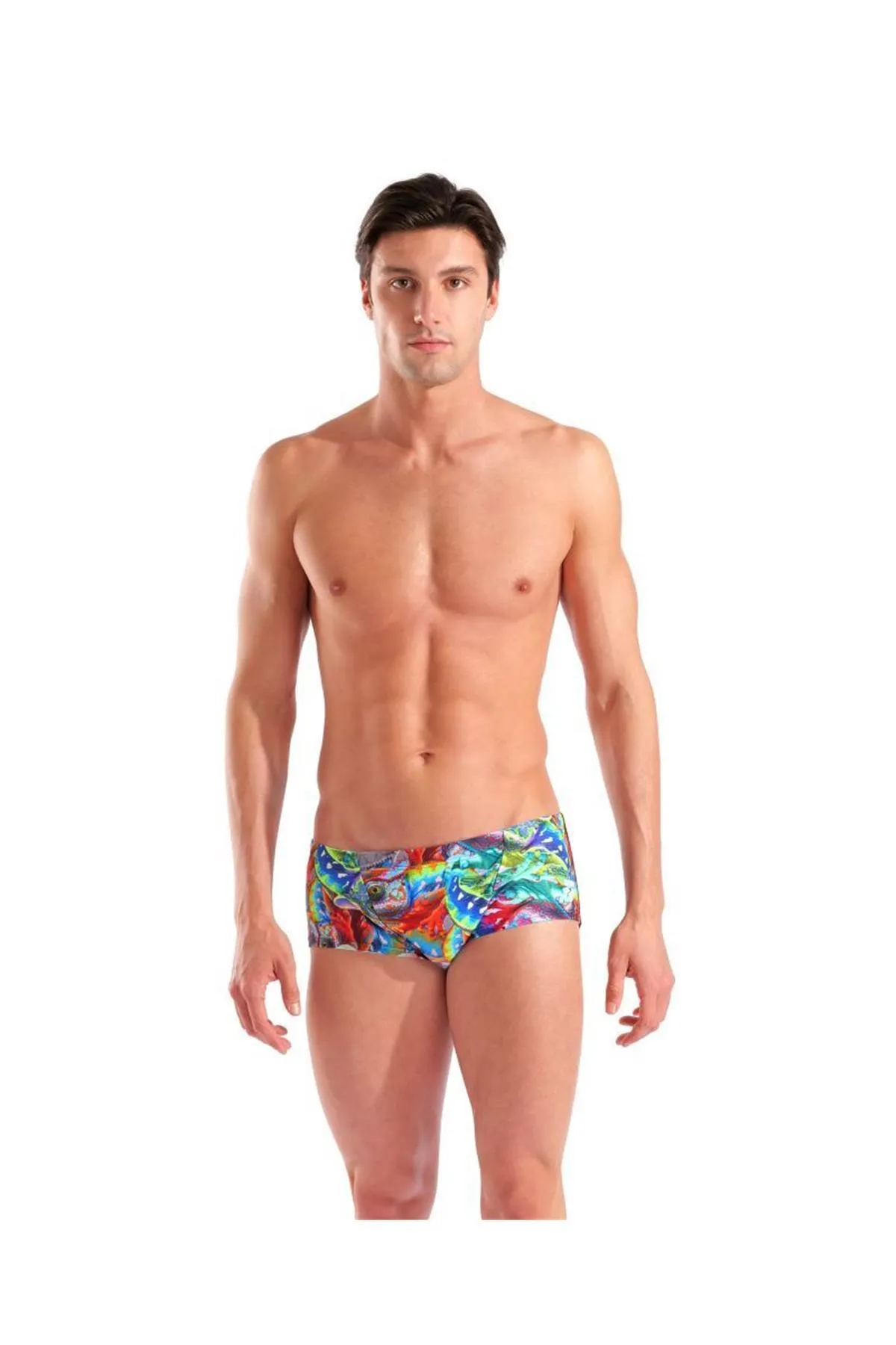 MEN'S IGUANAS SWIM LOW WAIST SHORT ERKEK YÜZÜCÜ MAYOSU(F BEDEN) — görsel 1