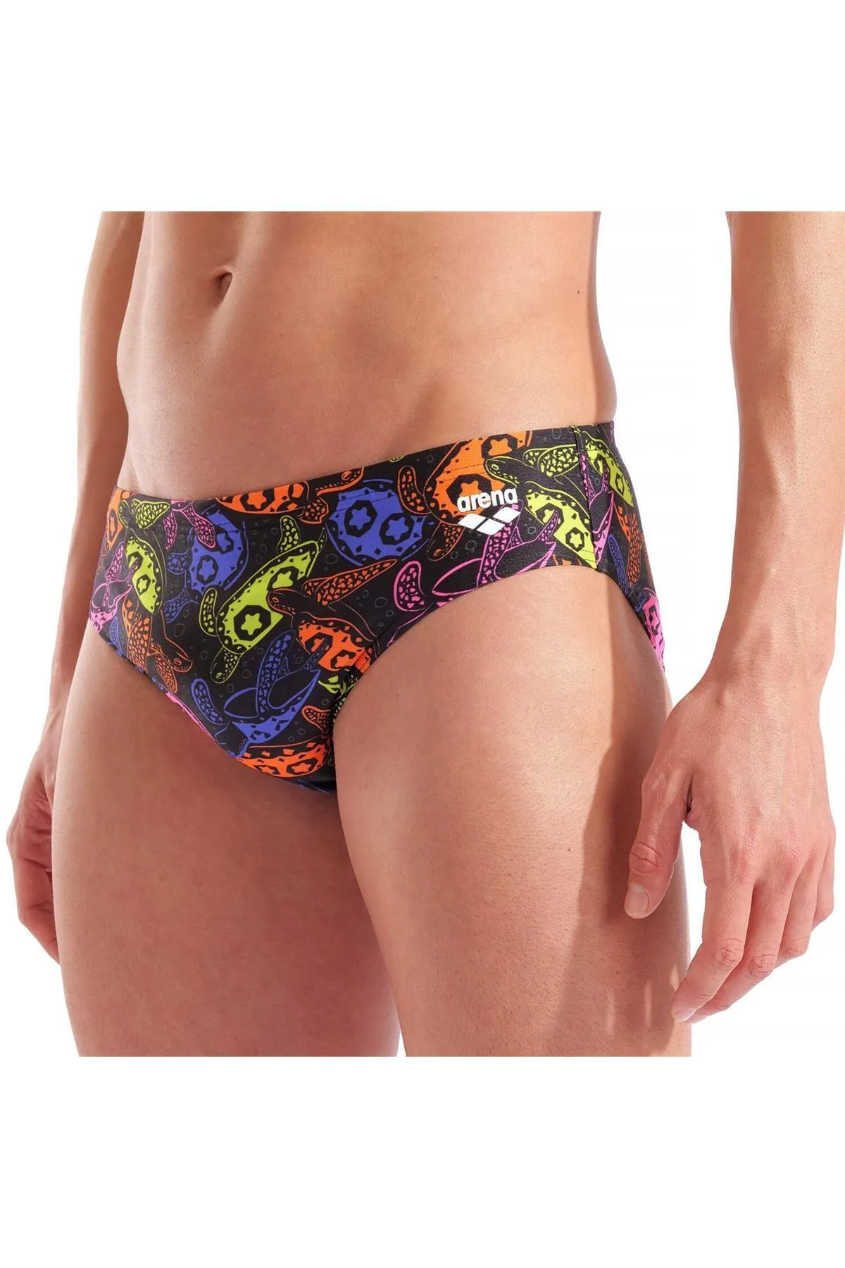 MEN'S SEA TURTLES SWIM BRIEFS ERKEK YÜZÜCÜ MAYOSU(F BEDEN) — görsel 3