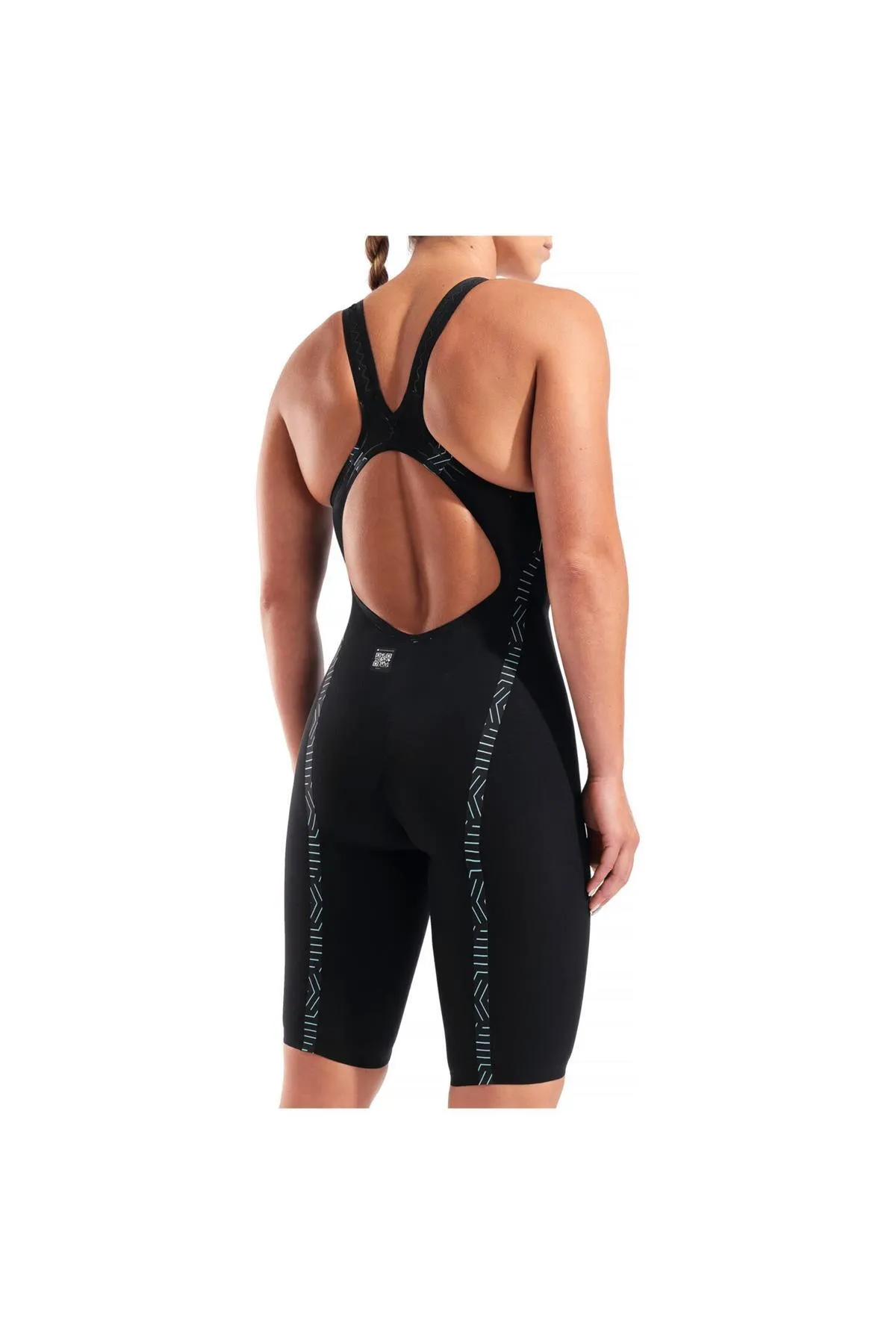 POWERSKIN VELOCE OB / BLACK-TEAL KADIN YÜZÜCÜ YARIŞ MAYOSU(F BEDEN) — görsel 2