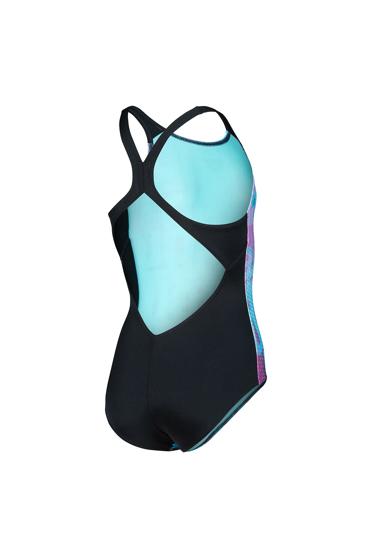 Multi Colours Swimsuit V Back Çocuk Mavi Yüzücü Mayo 009007509 — görsel 2