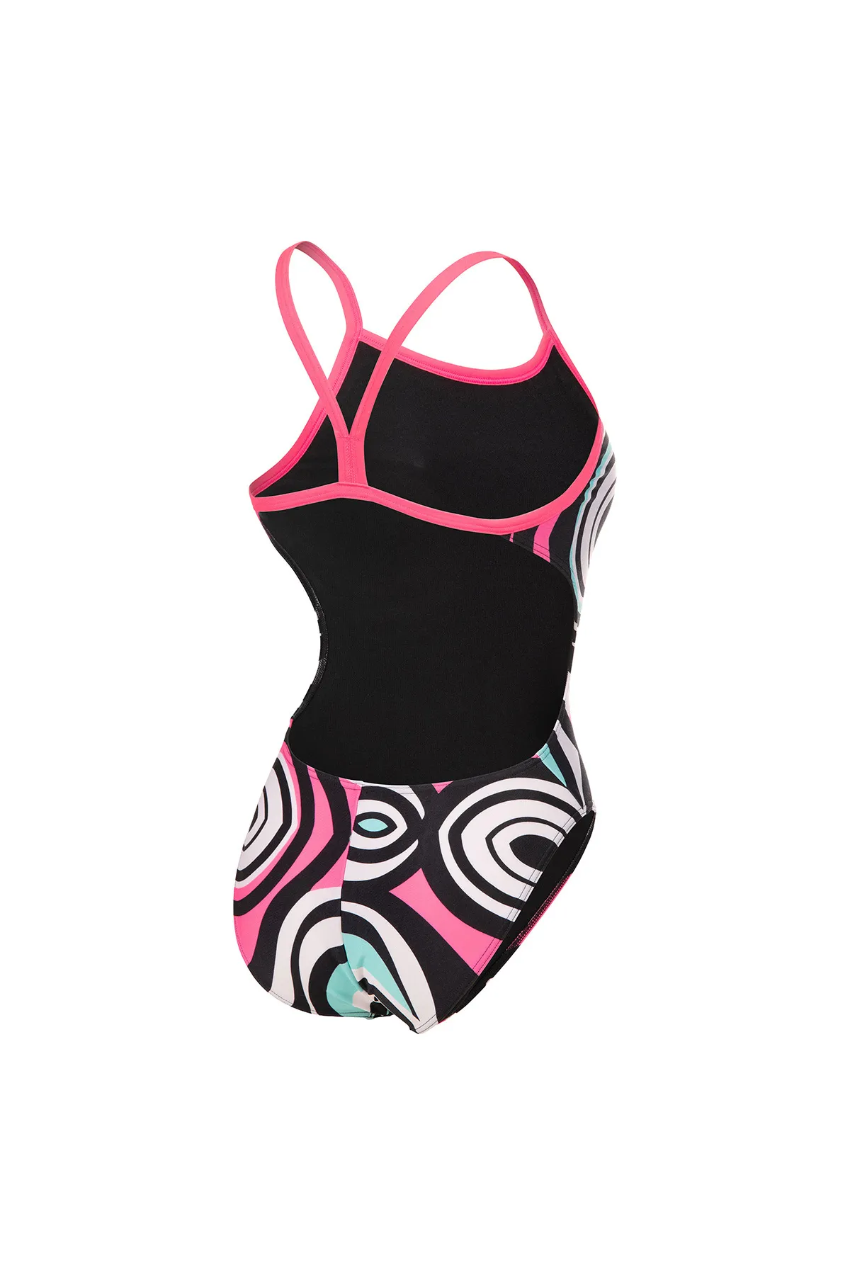 Illusion Swimsuit Challenge Back Kadın Çok Renkli Yüzücü Mayo 010736590 — görsel 2