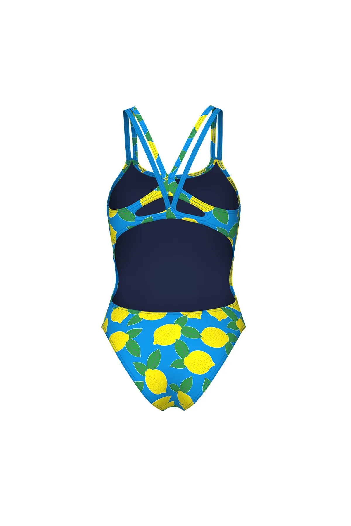 Lemons Swimsuit Lace Plus Back Kadın Turkuaz Yüzücü Mayo 010704858 — görsel 2