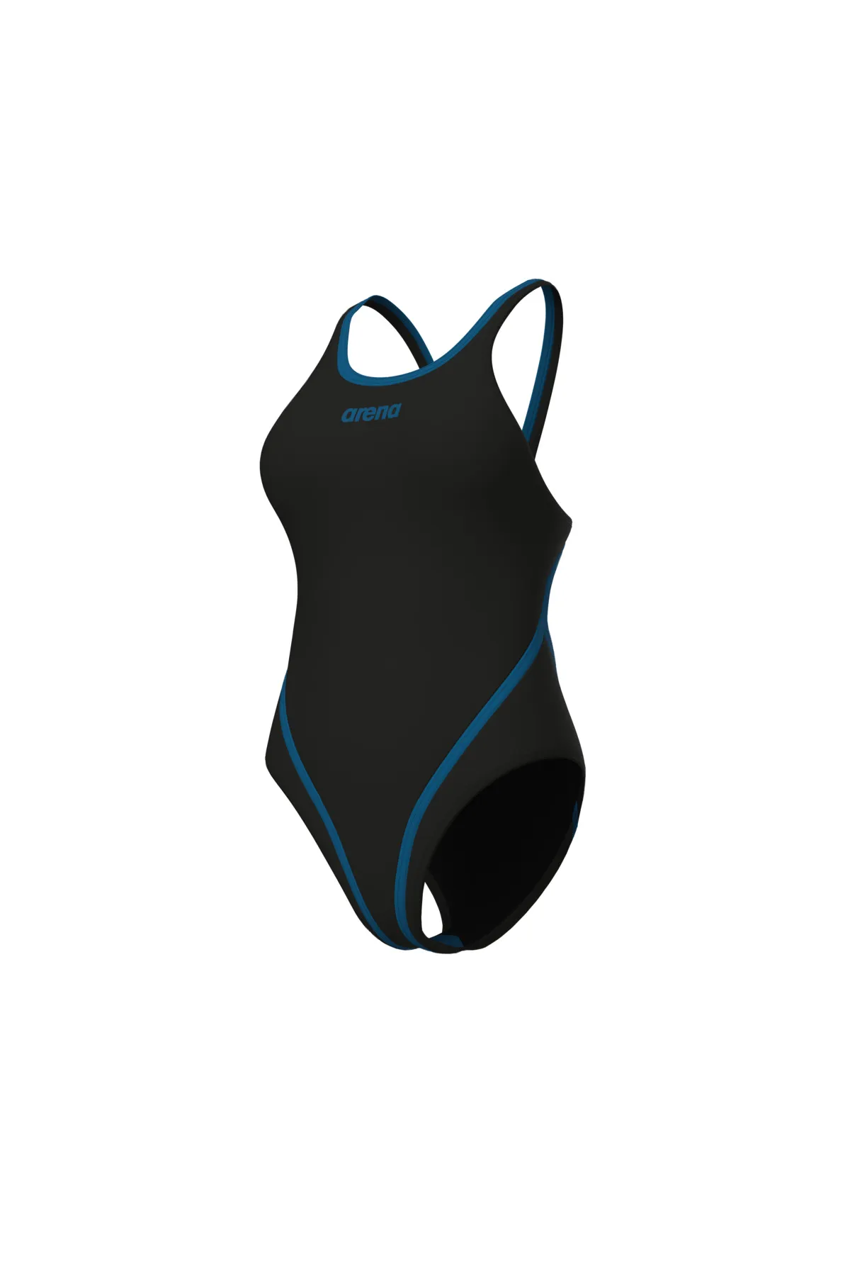Solid Swimsuit Tech Back Kadın Mayo — görsel 4