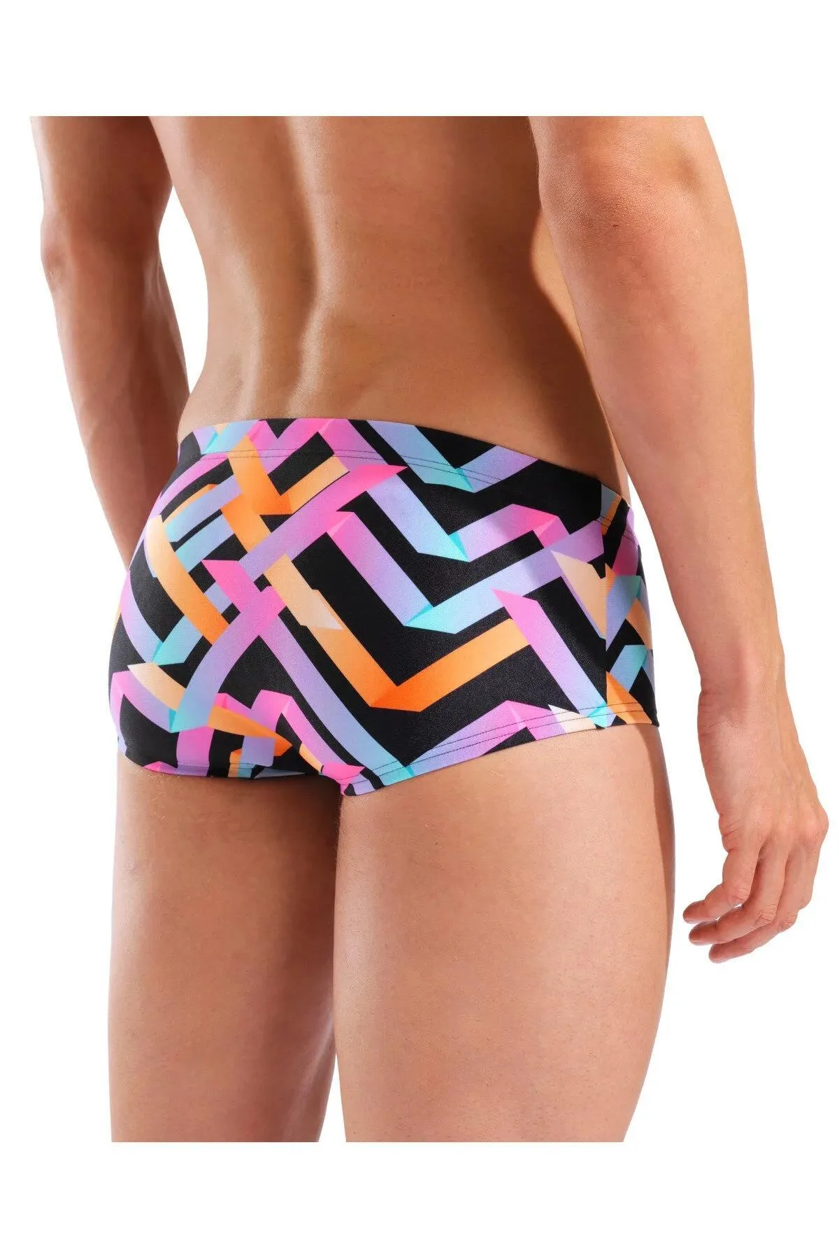 Texture Swim Low Waist Short Erkek Mayo — görsel 6