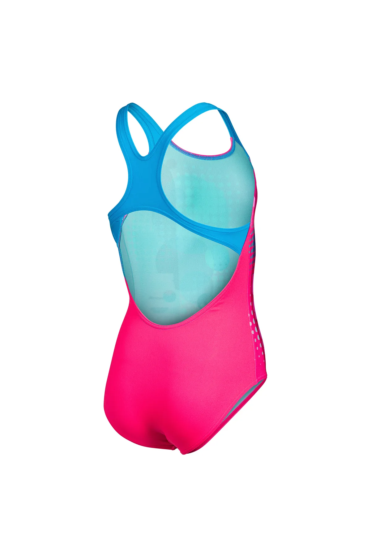 Dots Swimsuit Swim Pro Back Çocuk Pembe Yüzücü Mayo 010745998 — görsel 2