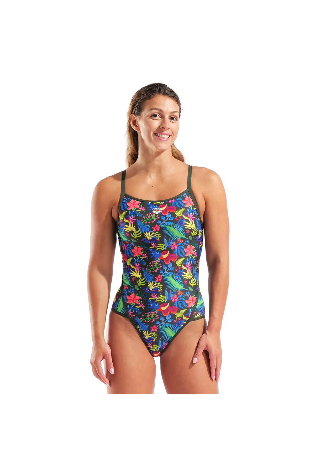 Picture Swimsuit Super Fly Back Kadın Çok Renkli Yüzücü Mayo 010716650 — görsel 1