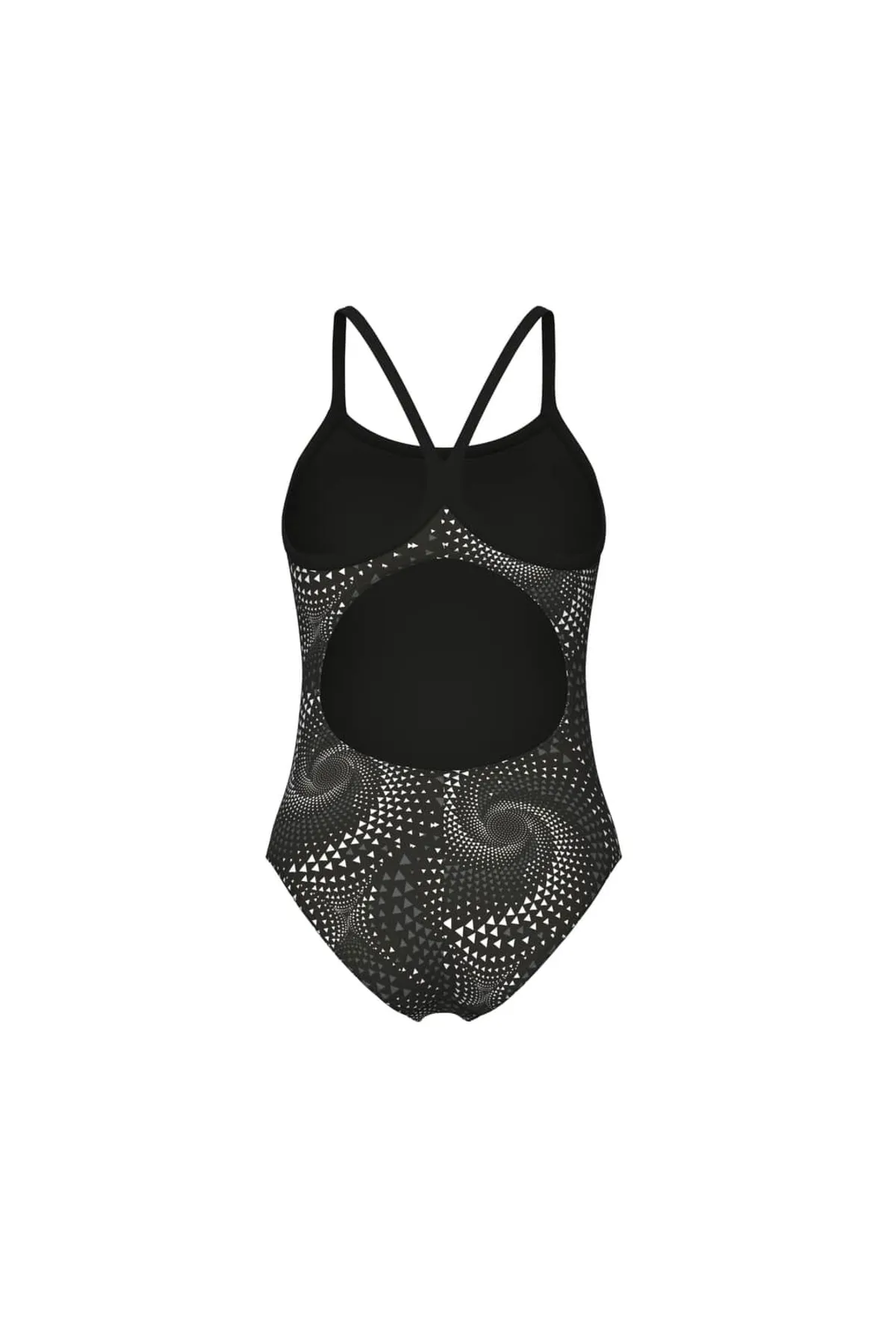WOMEN'S FIREFLOW SWIMSUIT LIGHTDROP BACK BLACK-TEAM BLACK — görsel 5