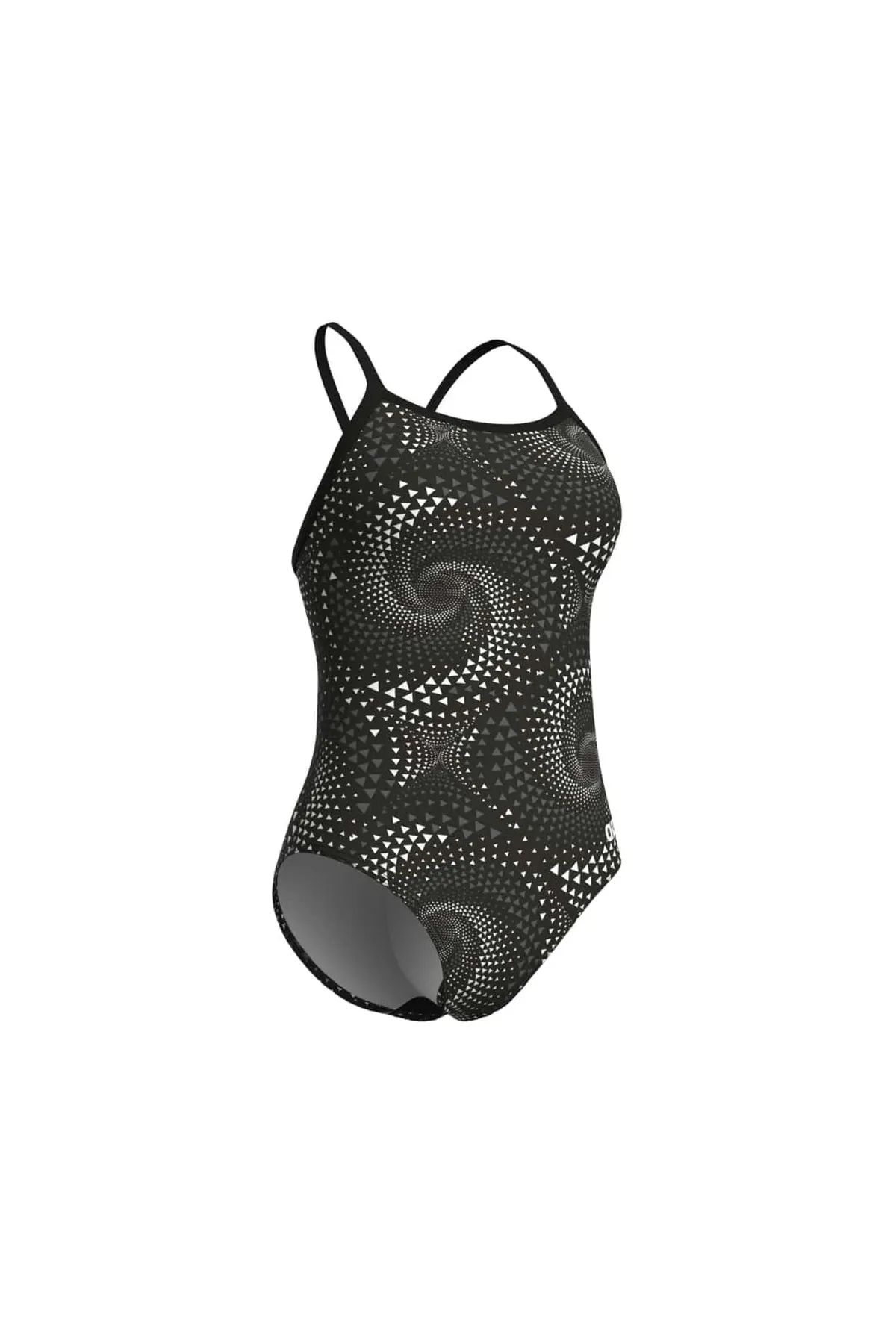 WOMEN'S FIREFLOW SWIMSUIT LIGHTDROP BACK BLACK-TEAM BLACK — görsel 7