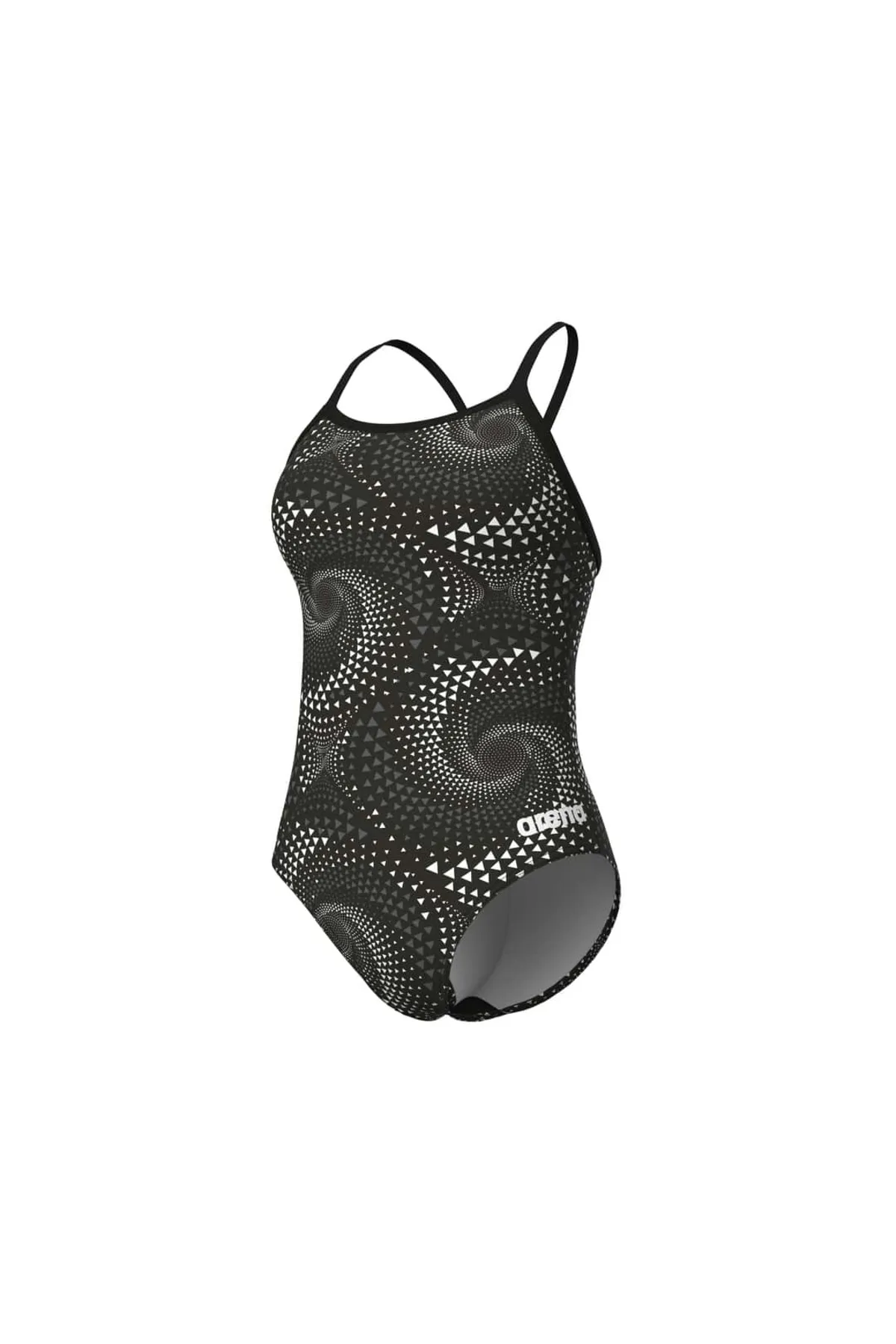 WOMEN'S FIREFLOW SWIMSUIT LIGHTDROP BACK BLACK-TEAM BLACK — görsel 8