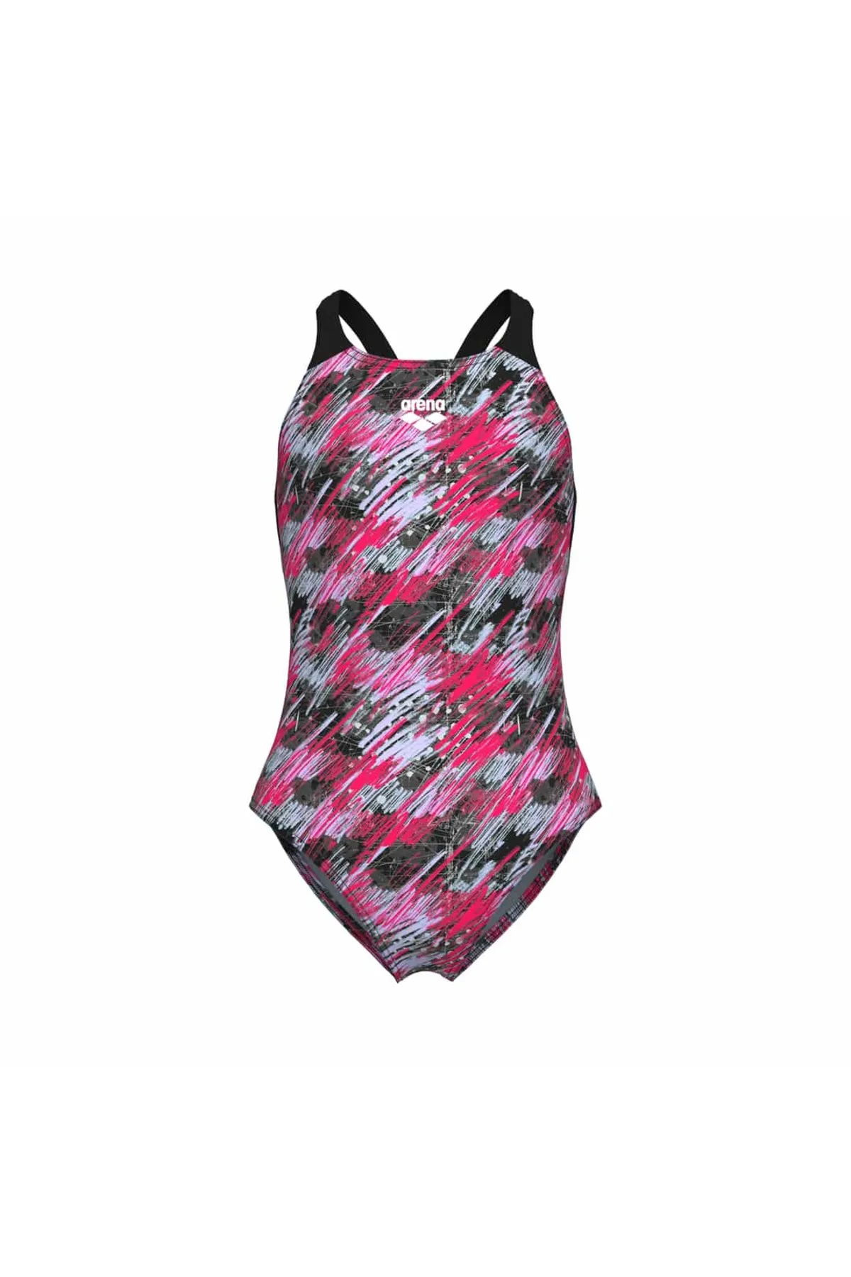 G DRAFT SWIMSUIT V BACK L BLACK MULTI-BLACK — görsel 7