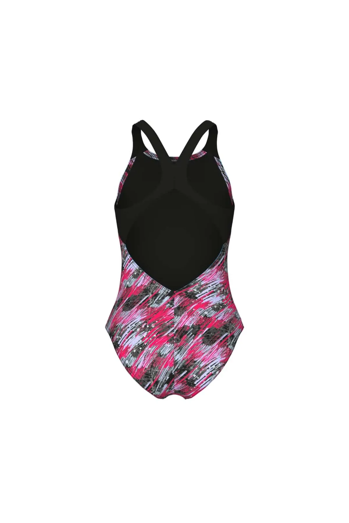 G DRAFT SWIMSUIT V BACK L BLACK MULTI-BLACK — görsel 6