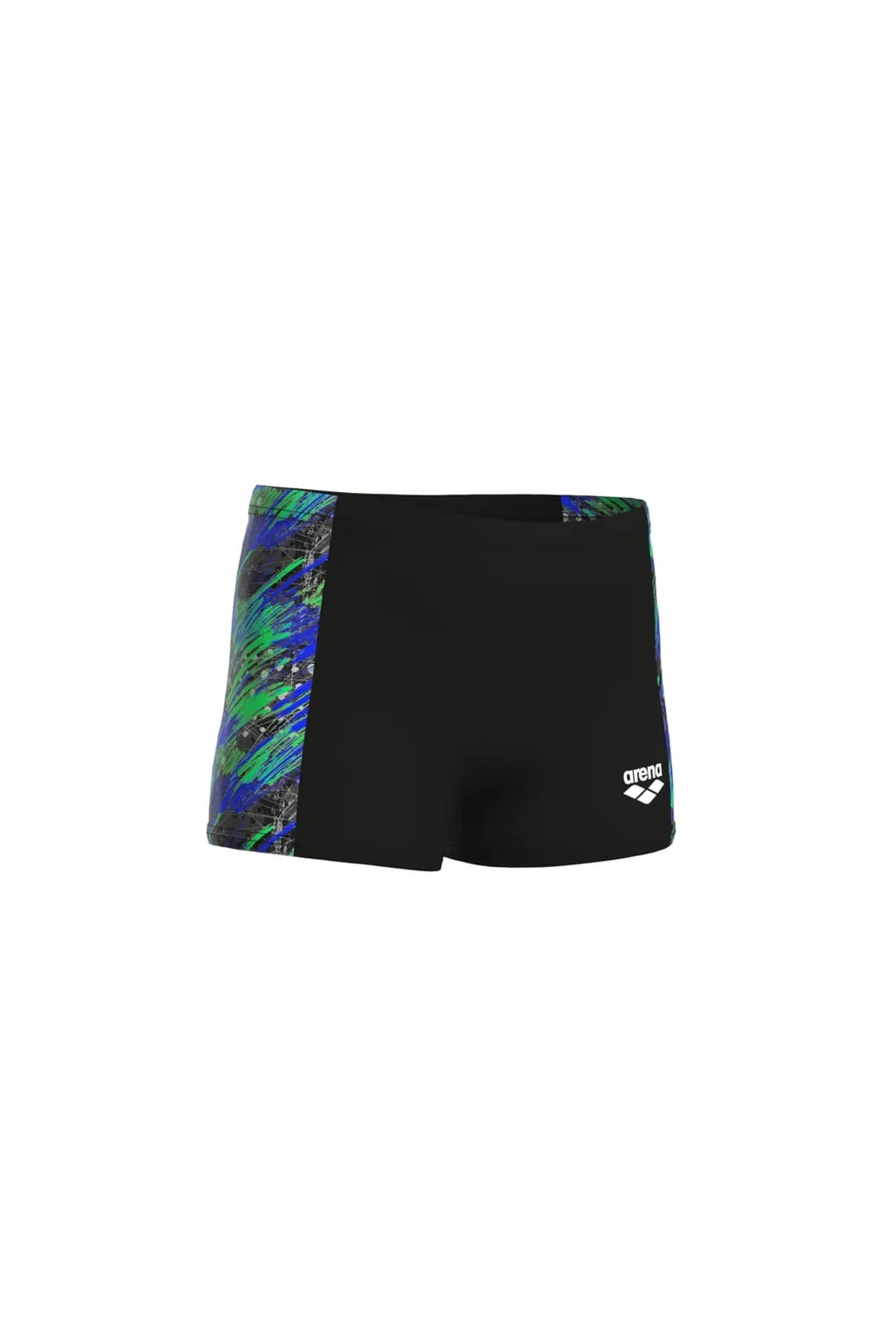 B DRAFT SWIM SHORT BLACK-BLUE MULTI — görsel 7