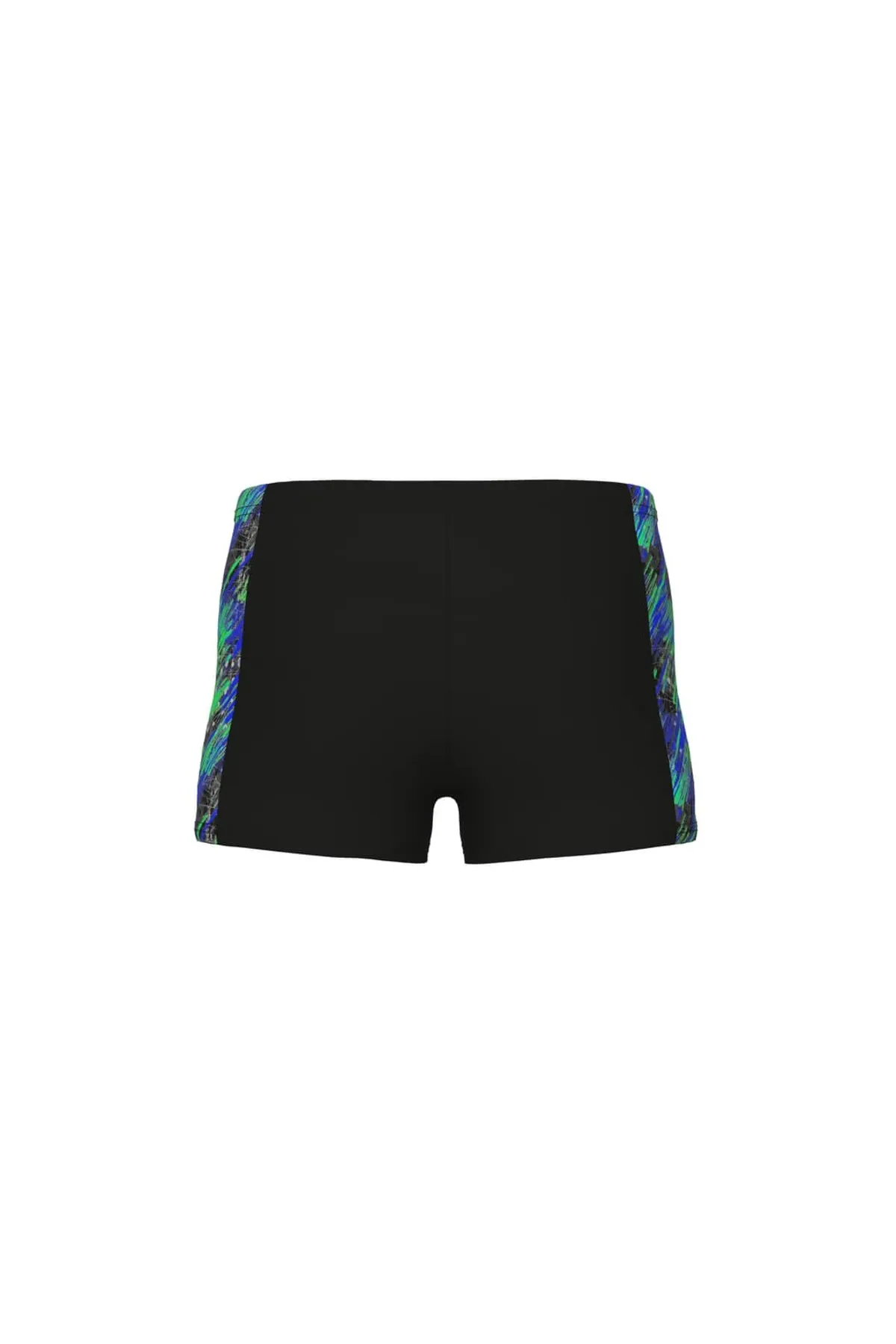 B DRAFT SWIM SHORT BLACK-BLUE MULTI — görsel 6