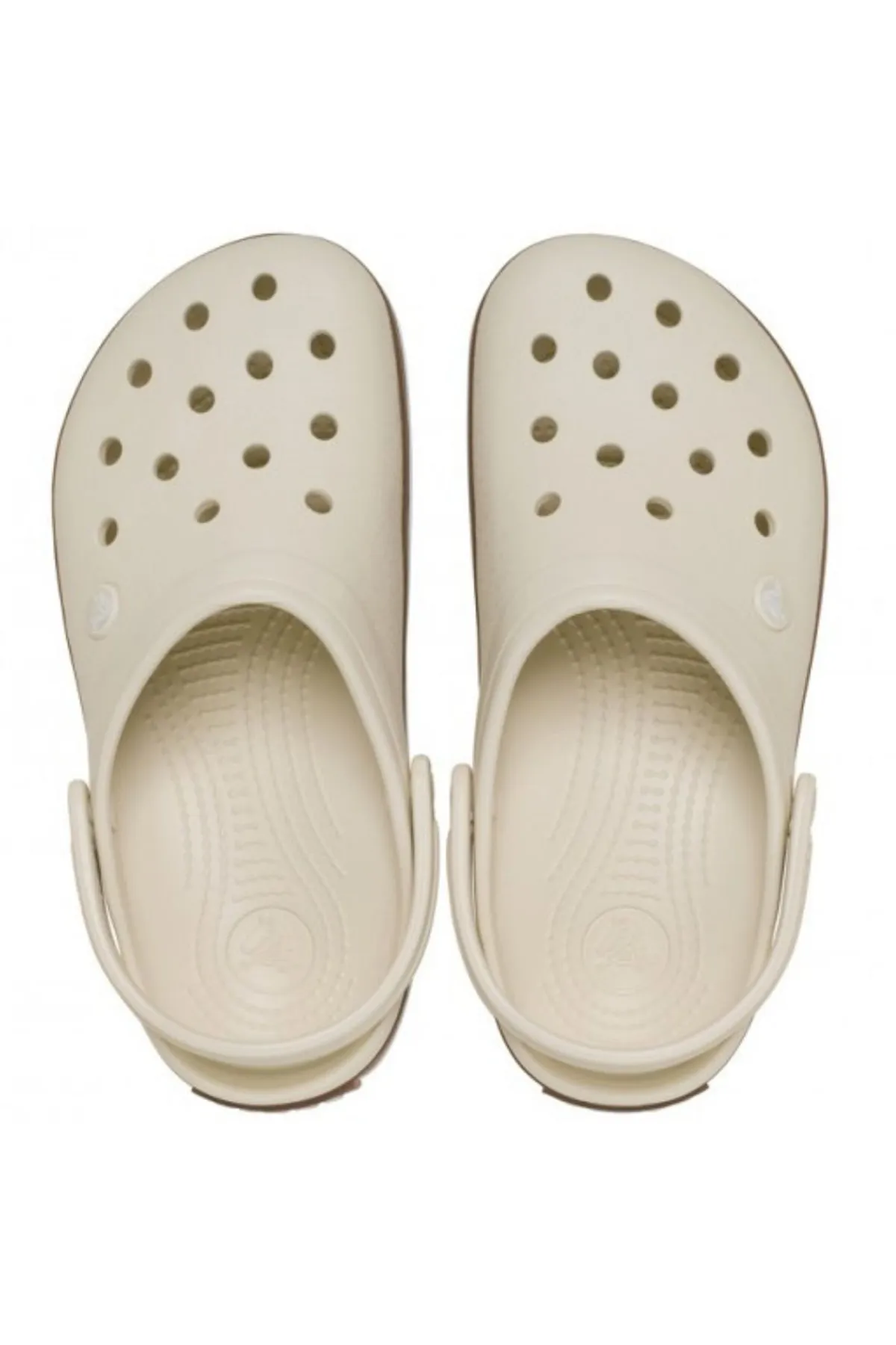 Crocband Gum Clog Sabo Doktor ve Hemşire Terliği Ortapedik Unisex Terlik BEJ — görsel 5