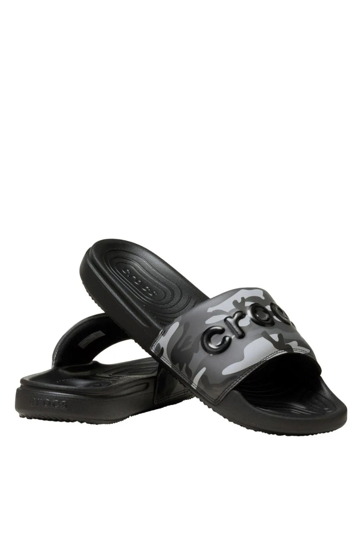 Siyah Erkek Plaj Terliği CrocsAllDayCamouflageSlideM — görsel 1