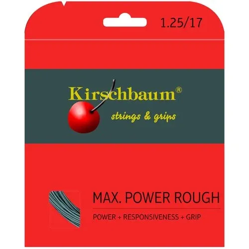 Kirschbaum Max Power Rough Tekli Raket Kordajı Max Power Rough 1.25 — görsel 1