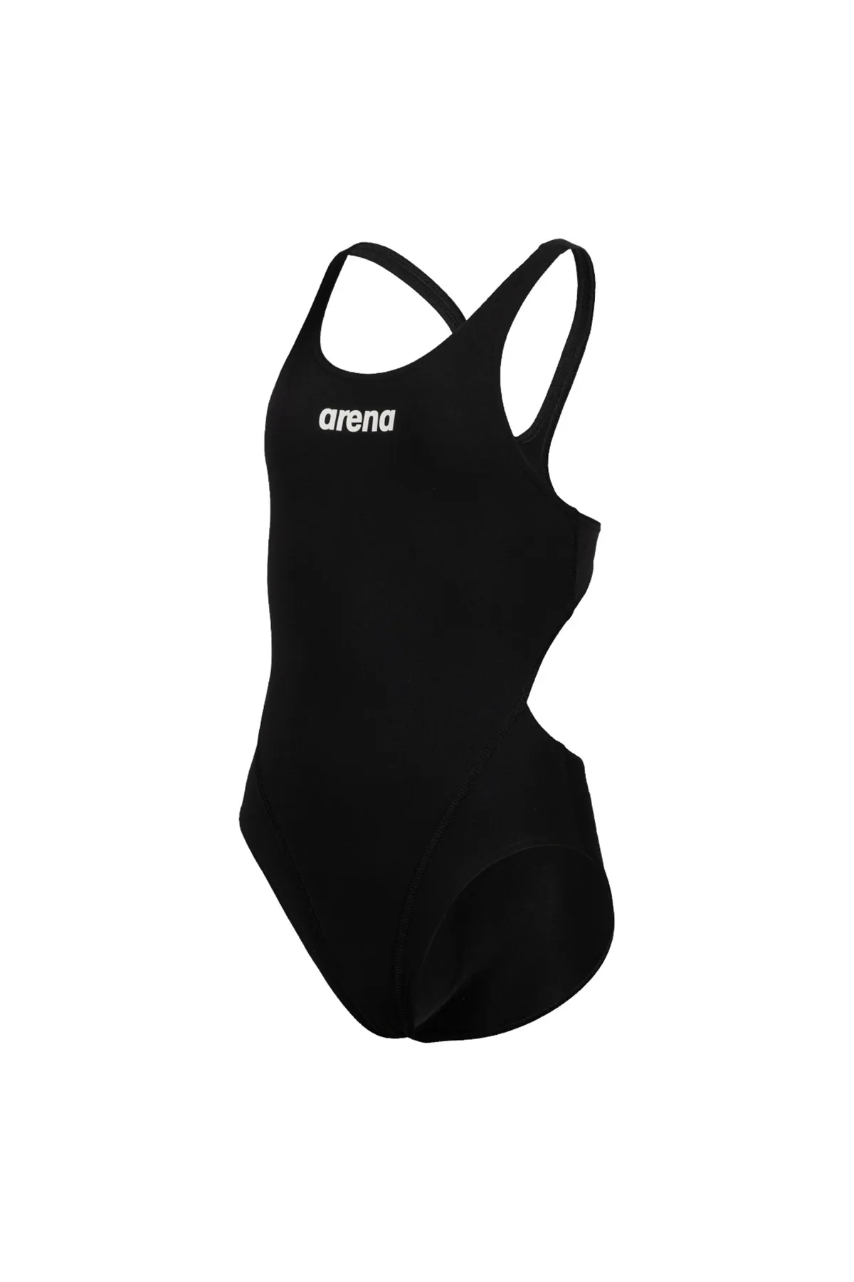 Team Swimsuit Swim Tech Solid Çocuk Siyah Yüzücü Mayosu 004764550