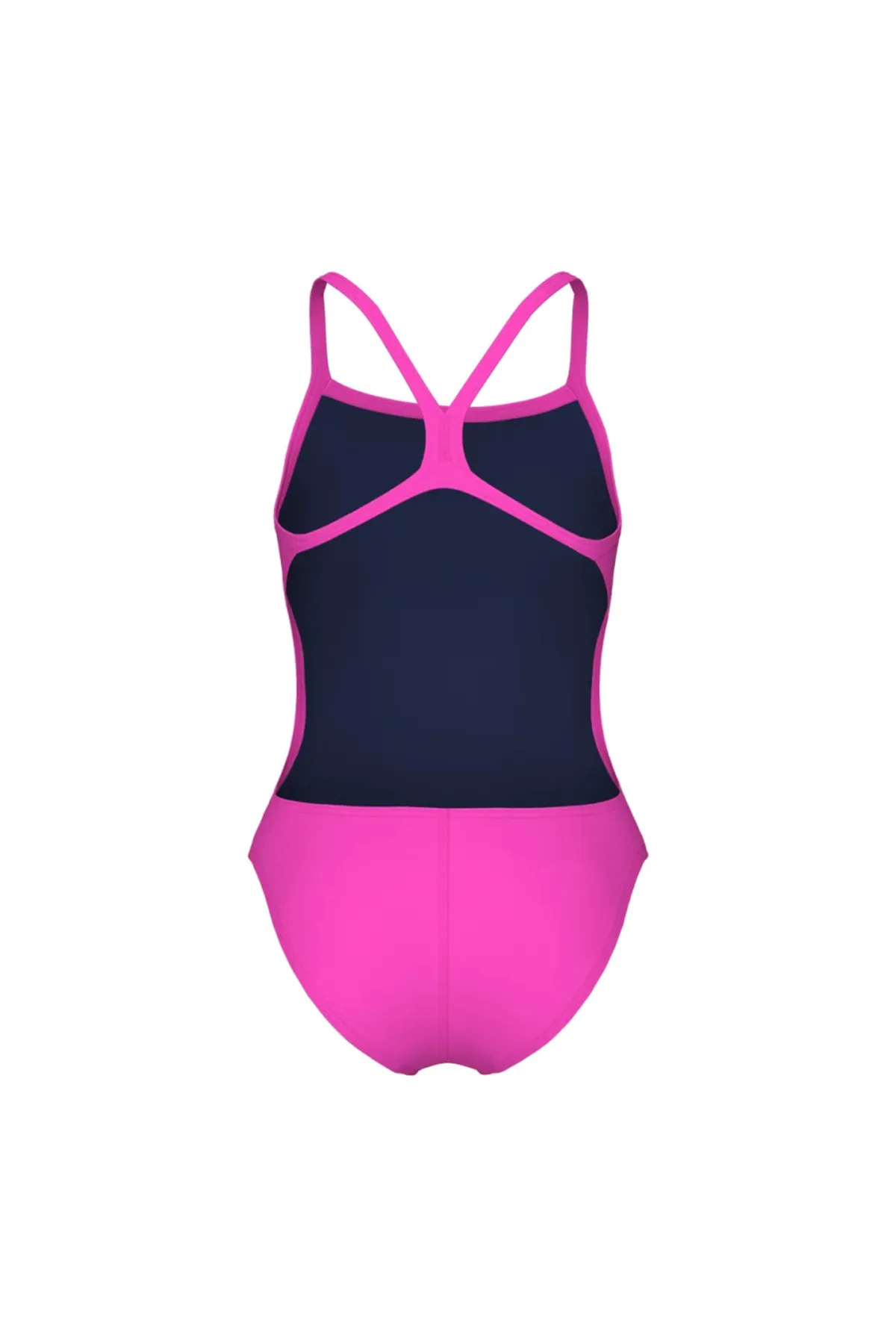 Team Swimsuit Challenge Solid Çocuk Pembe Yüzücü Mayosu 004765908 — görsel 2