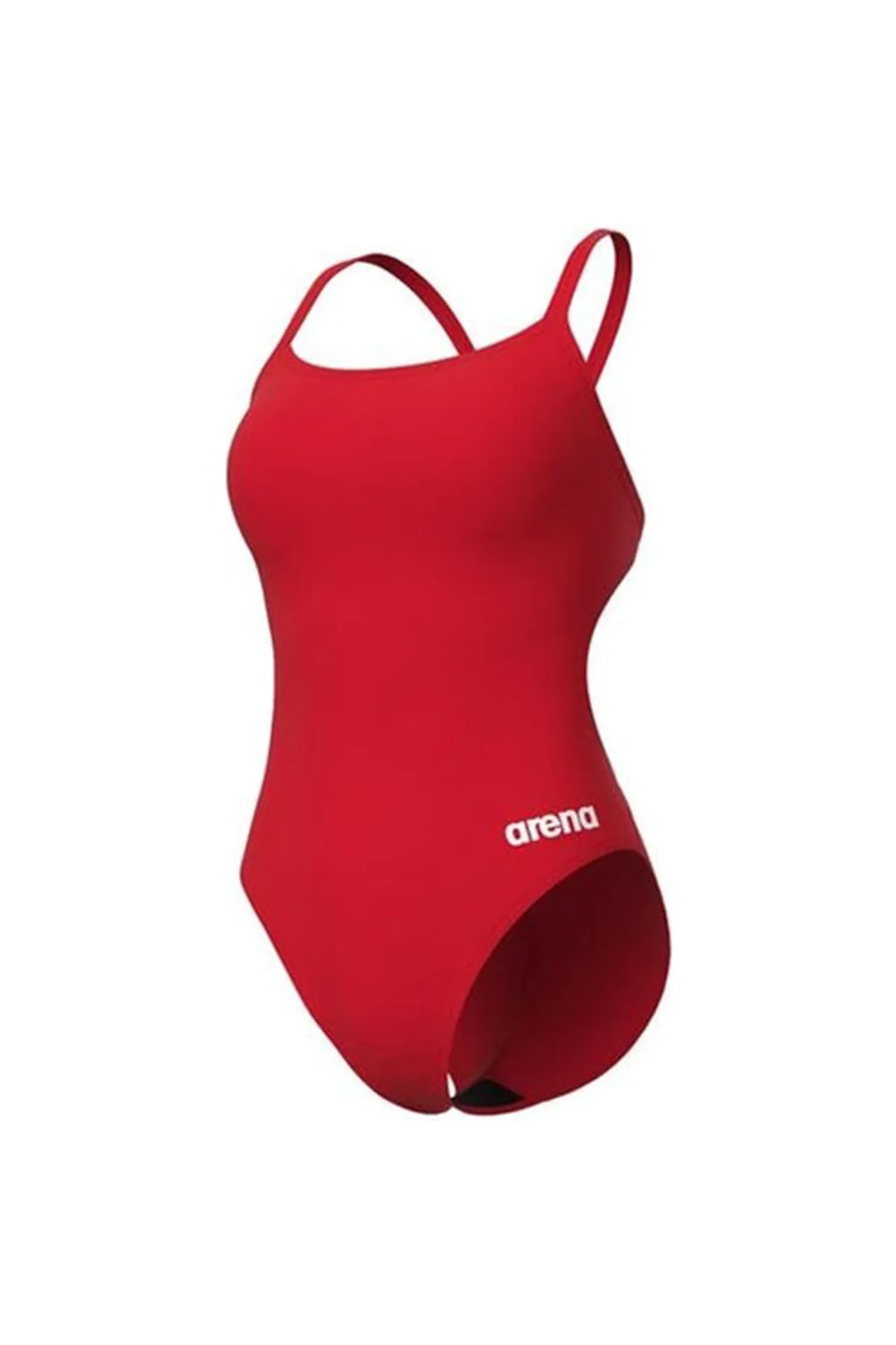 Team Swimsuit Challenge Solid Kadın Kırmızı Yüzücü Mayosu 004766450 — görsel 3