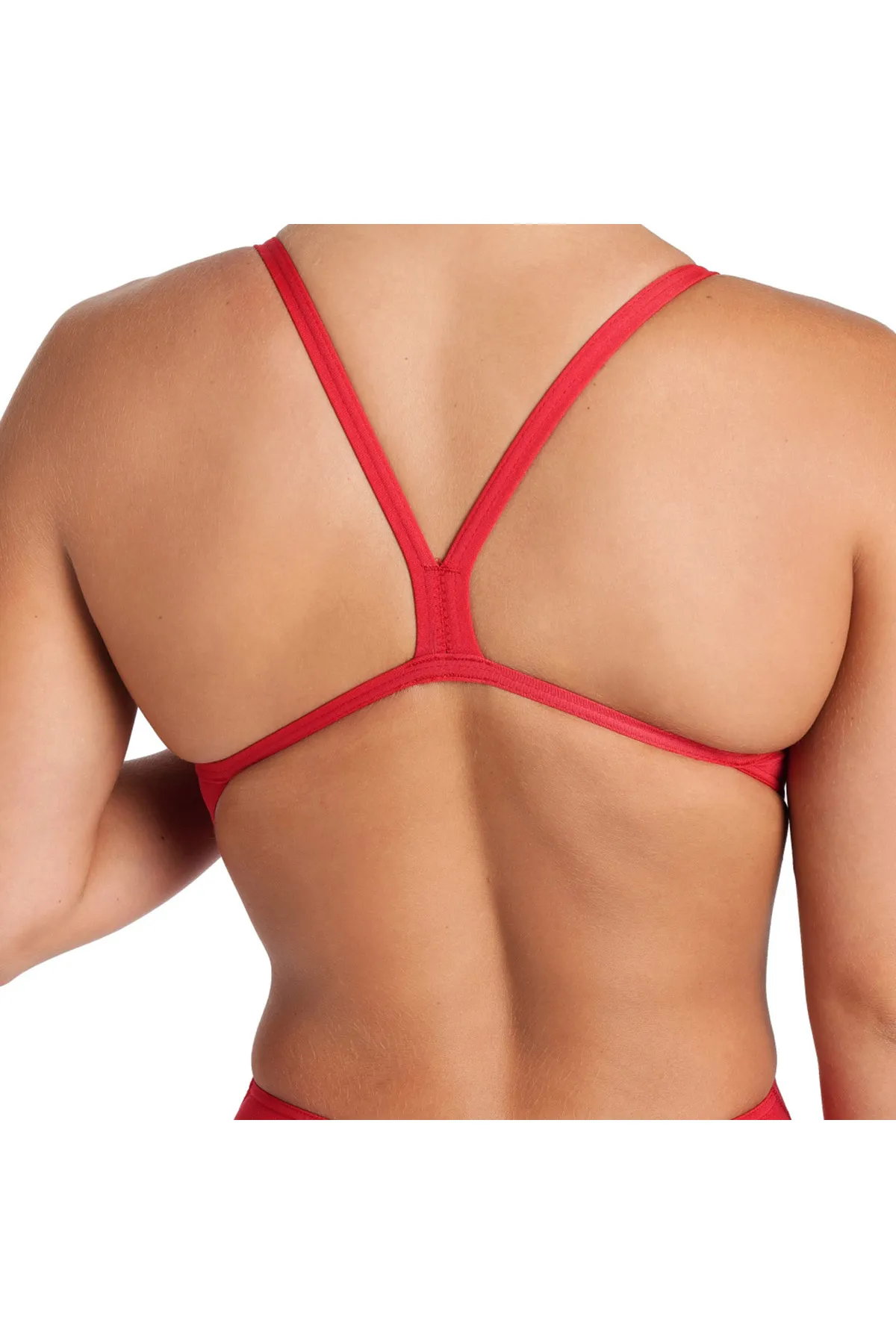 Team Swimsuit Challenge Solid Kadın Kırmızı Yüzücü Mayosu 004766450 — görsel 2
