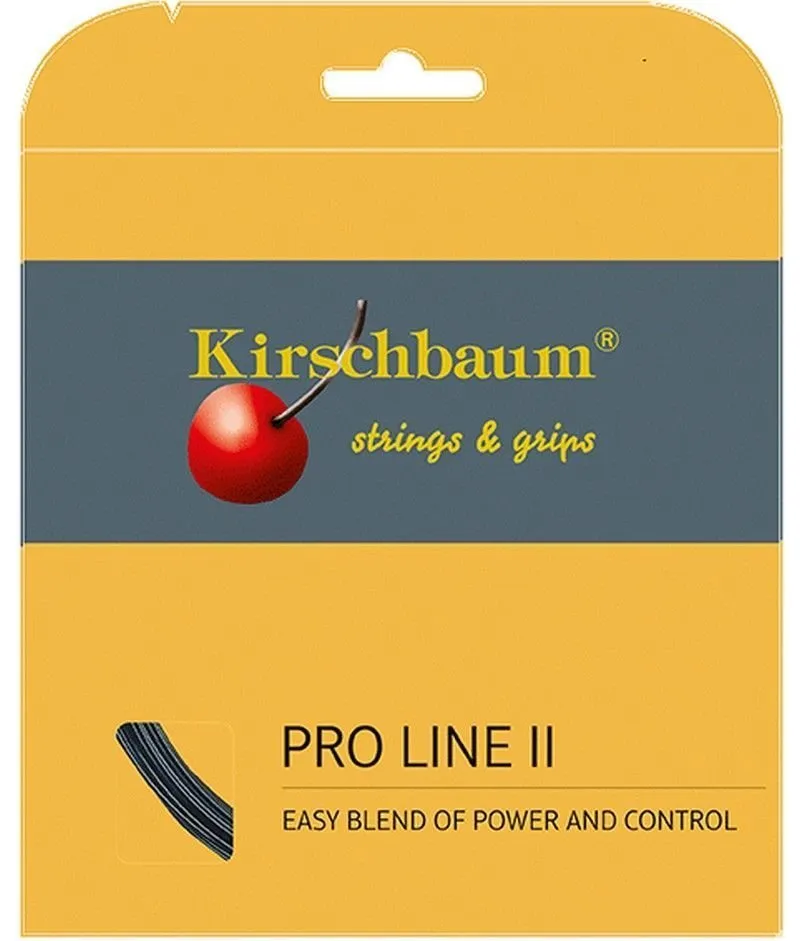 Krischbaum Pro Line No II Schwarz Tekli Raket Kordajı 1.25 — görsel 1