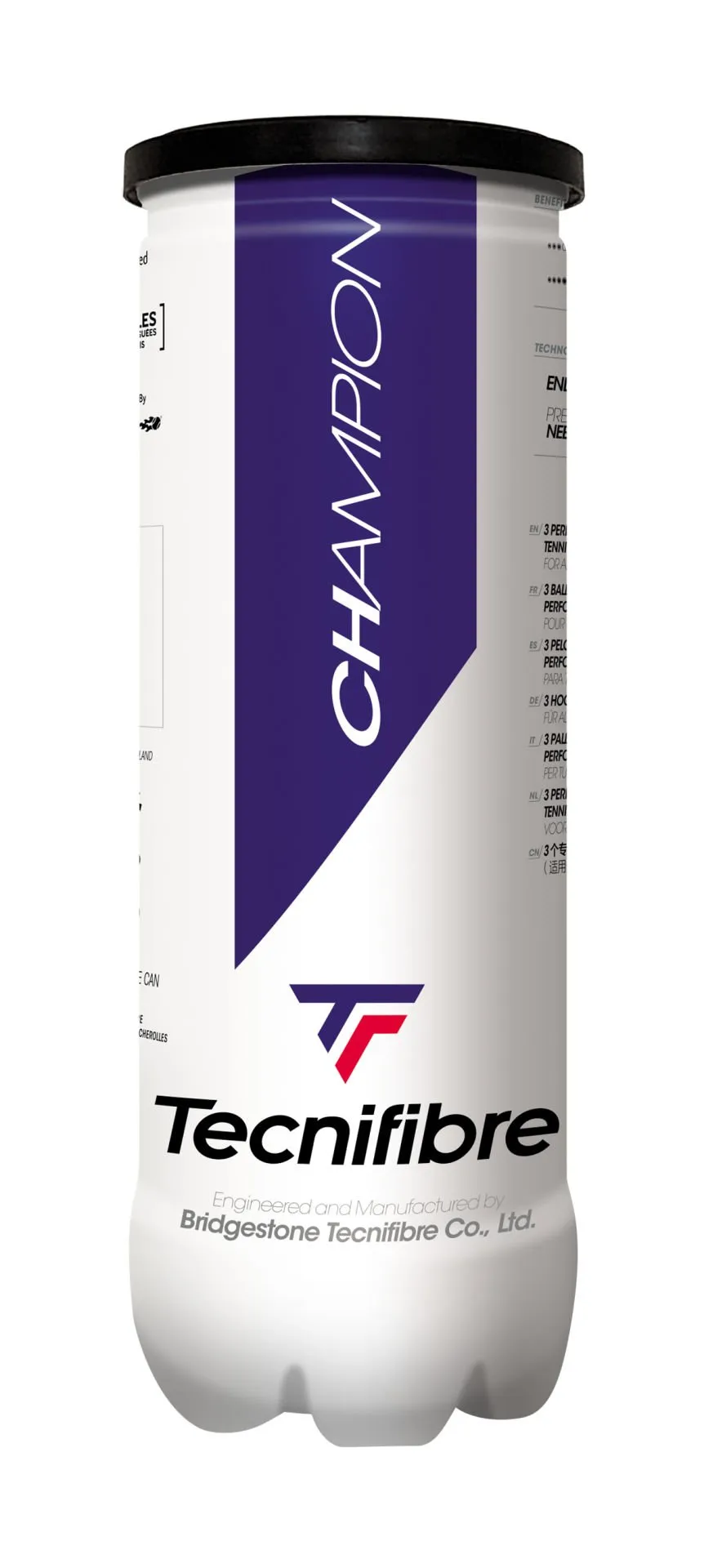 Tecnifibre Champion 3lü Tenis Topu — görsel 1