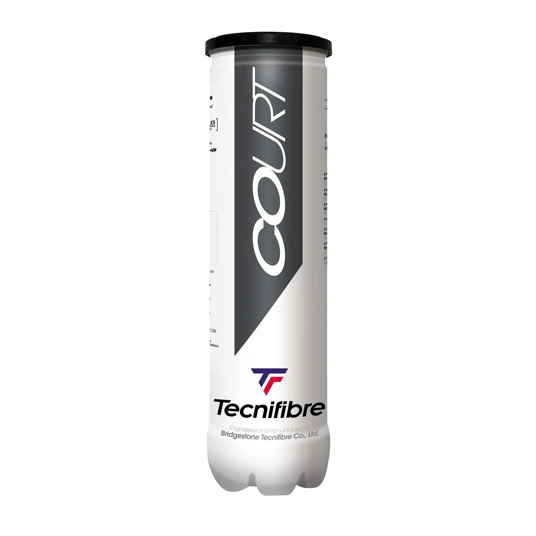 Tecnifibre Court 4lü Tenis Topu — görsel 1