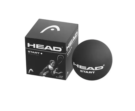 Head Start White Dot Squash Ball