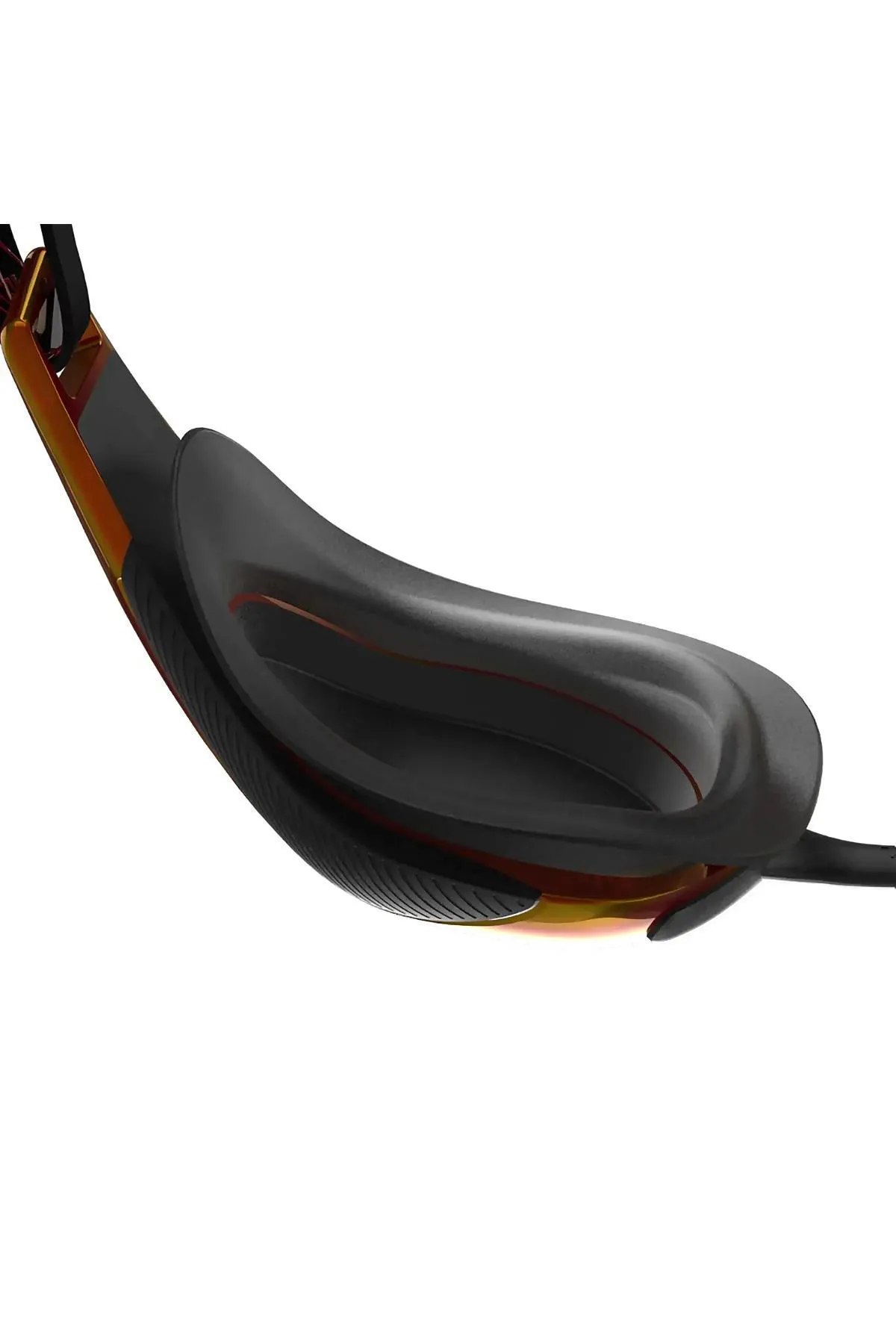 Fastskin Hyper Elite Mirror Swimming Googles - Black/dragon Fire/gold — görsel 2