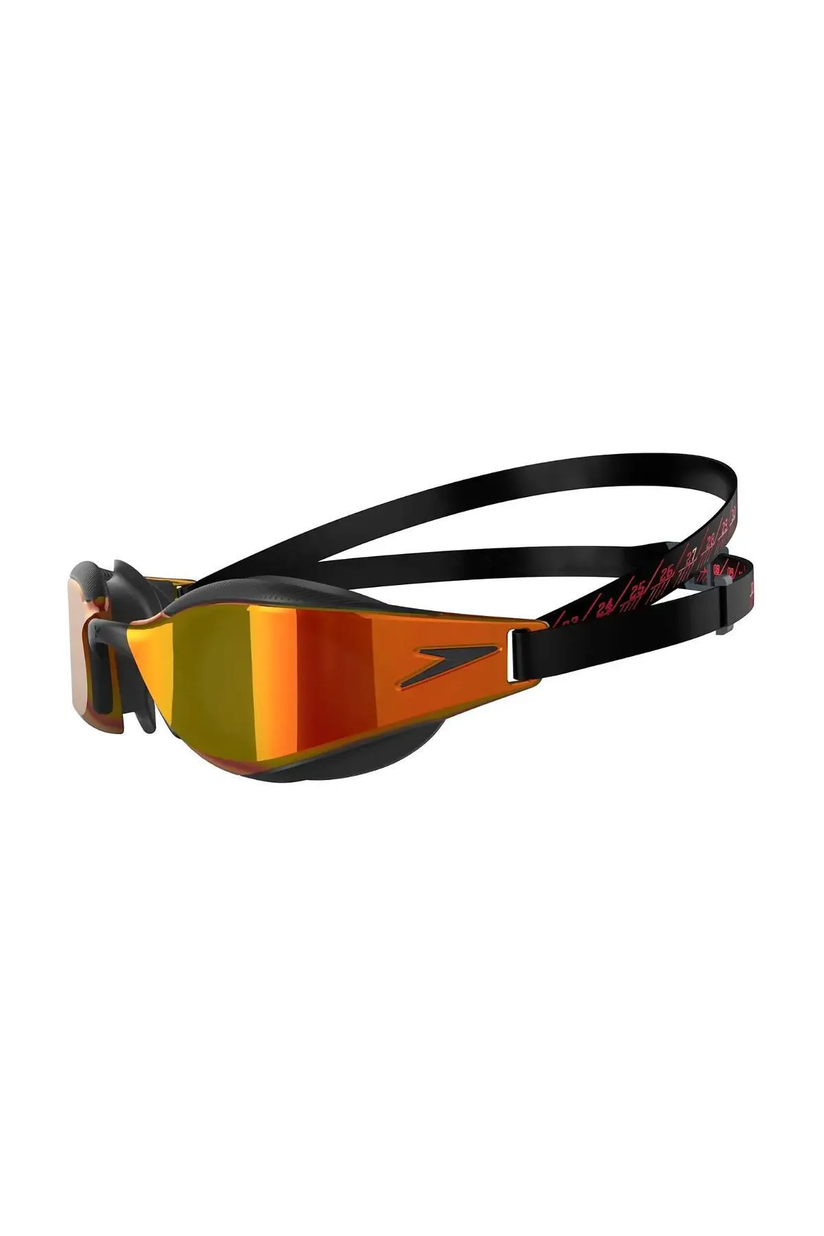 Fastskin Hyper Elite Mirror Swimming Googles - Black/dragon Fire/gold — görsel 3