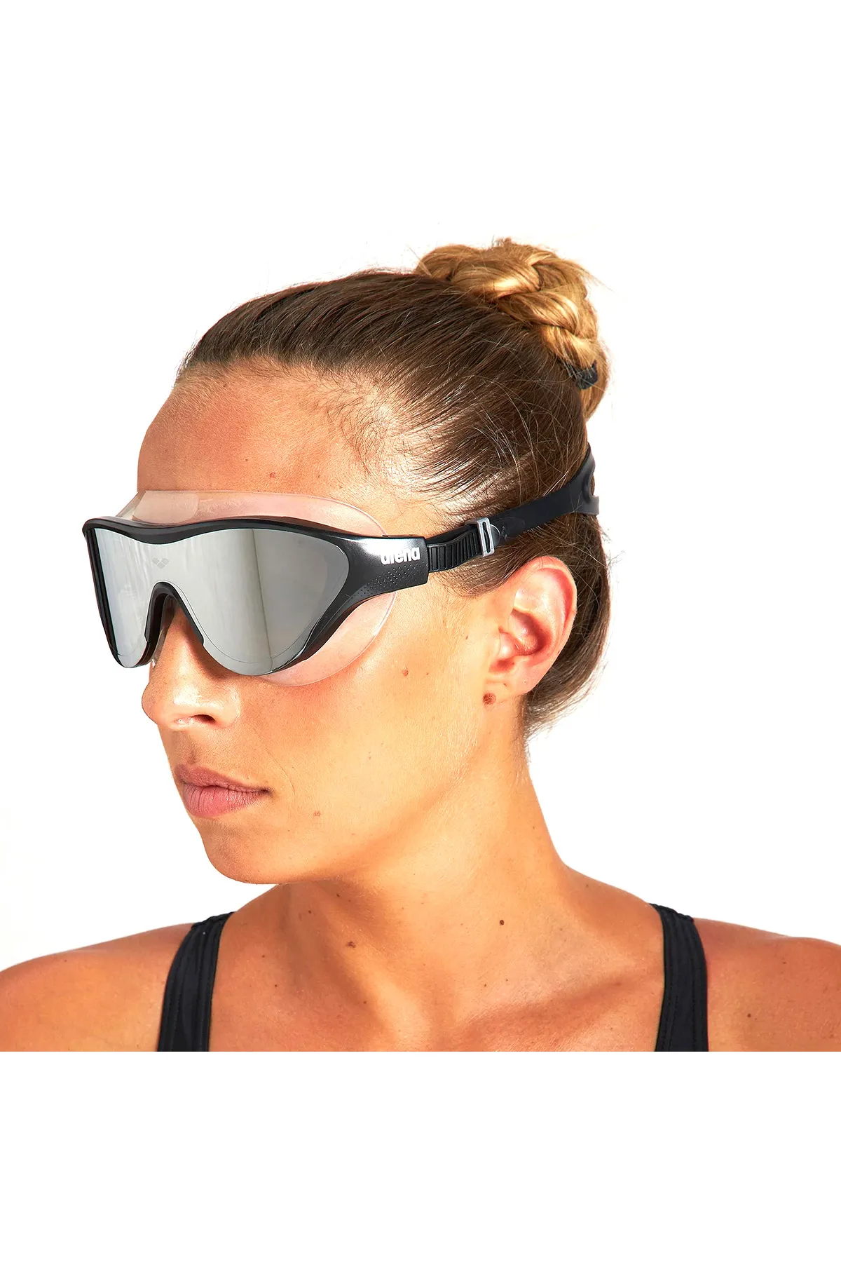 The One Mask Mirror Unisex Çok Renkli Yüzücü Gözlüğü 004308101 — görsel 2