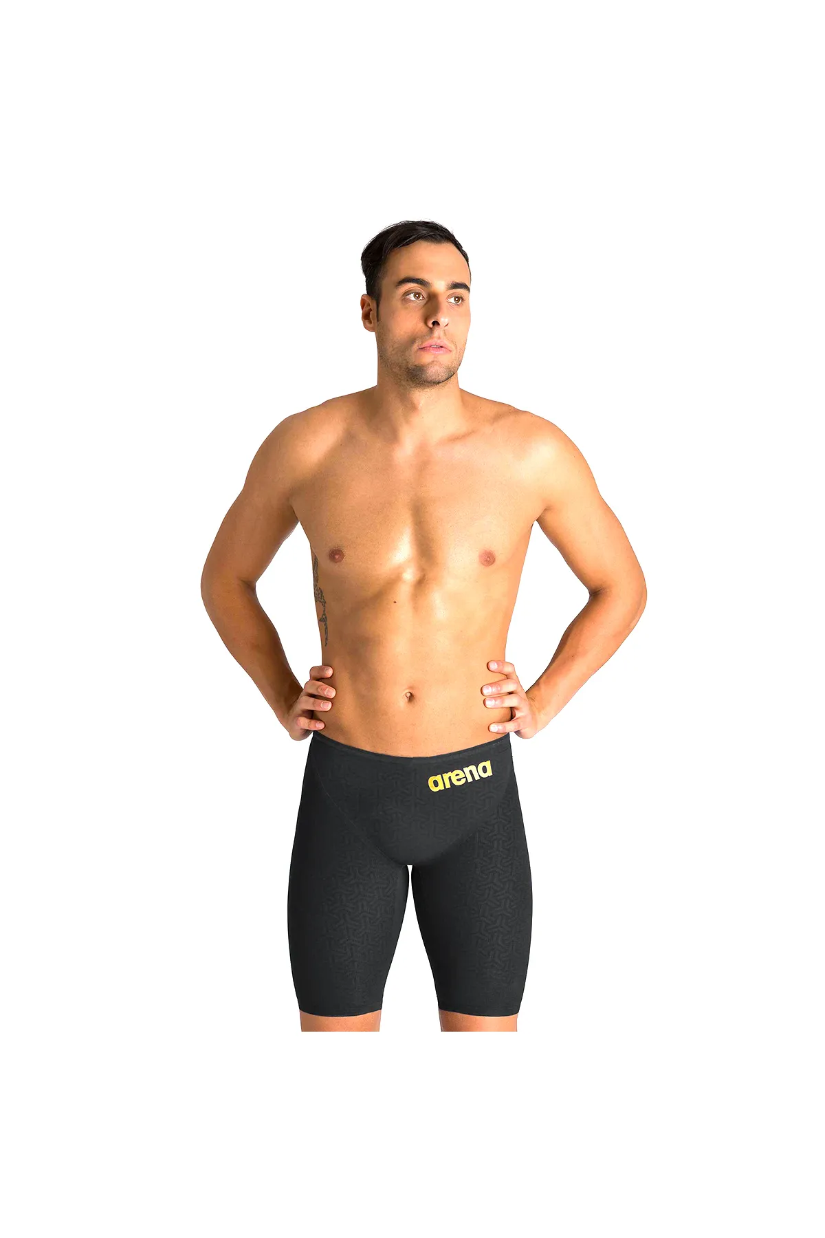 Powerskin Carbon Glide Jammer Erkek Siyah Yüzücü Yarış Mayosu 003665105 — görsel 1