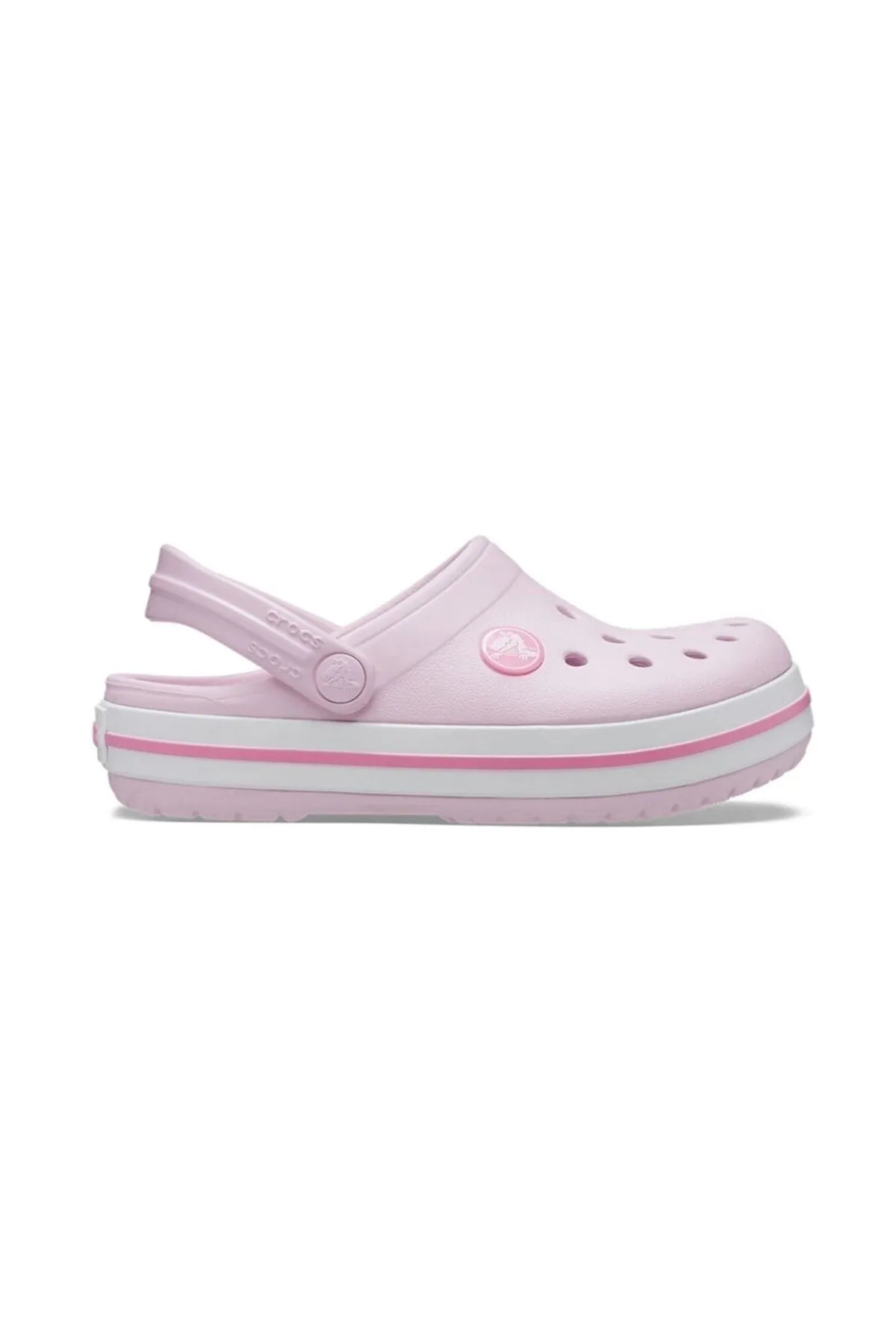 Crocband Clog K Çocuk Pembe Sandalet & Terlik 207006-6gd — görsel 1