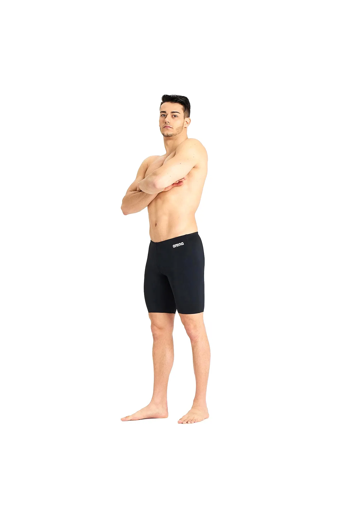 Team Swim Jammer Solid Erkek Siyah Yüzücü Mayosu 004770550 — görsel 3