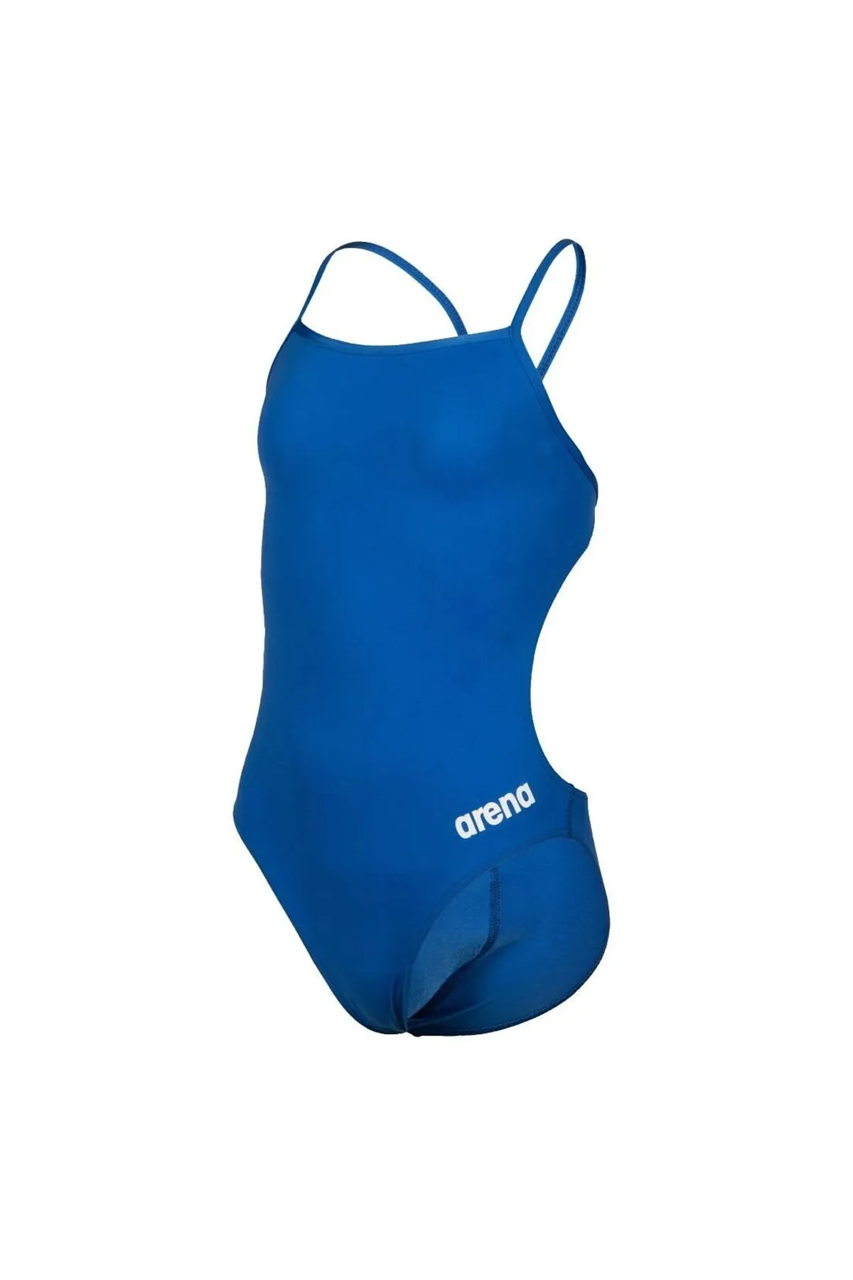 Team Swimsuit Challenge Solid Çocuk Mavi Yüzücü Mayosu 004765720 — görsel 1