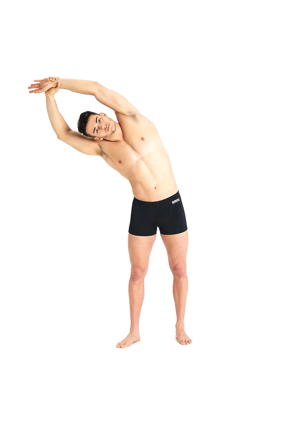 Team Swim Solid Erkek Siyah Yüzücü Mayosu 004776550 — görsel 3