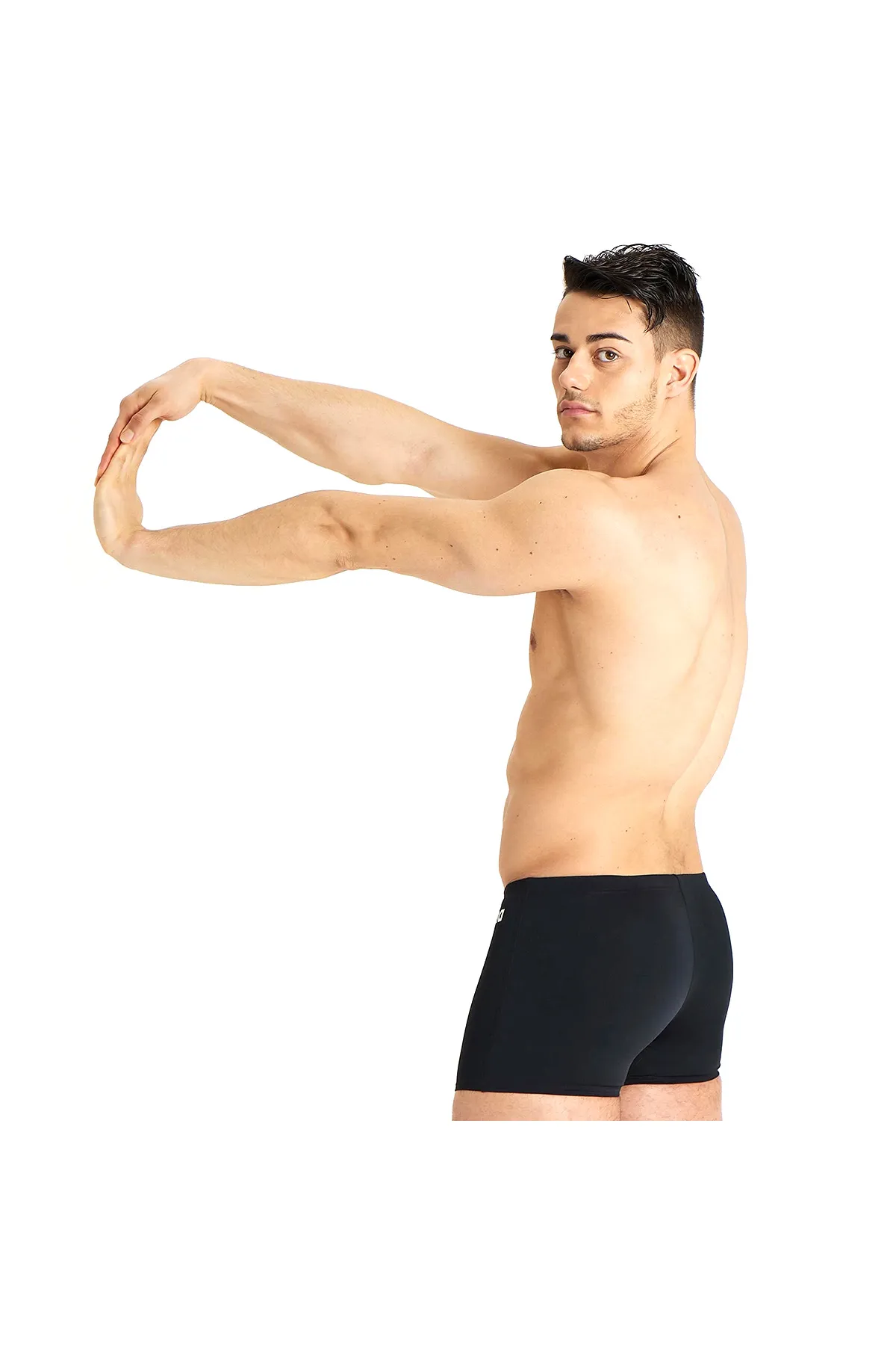 Team Swim Solid Erkek Siyah Yüzücü Mayosu 004776550 — görsel 4