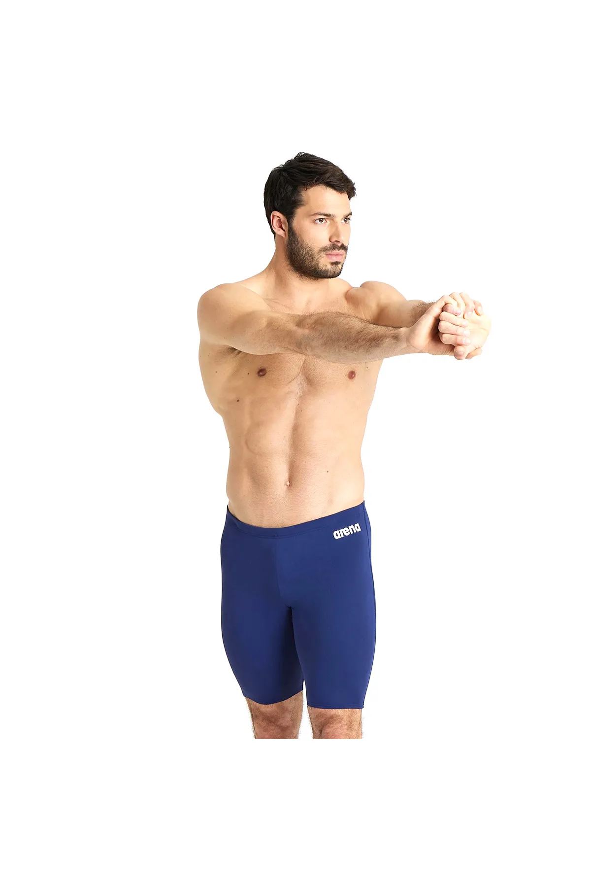 Team Swim Jammer Solid Erkek Mavi Yüzücü Mayo 004770750 — görsel 1