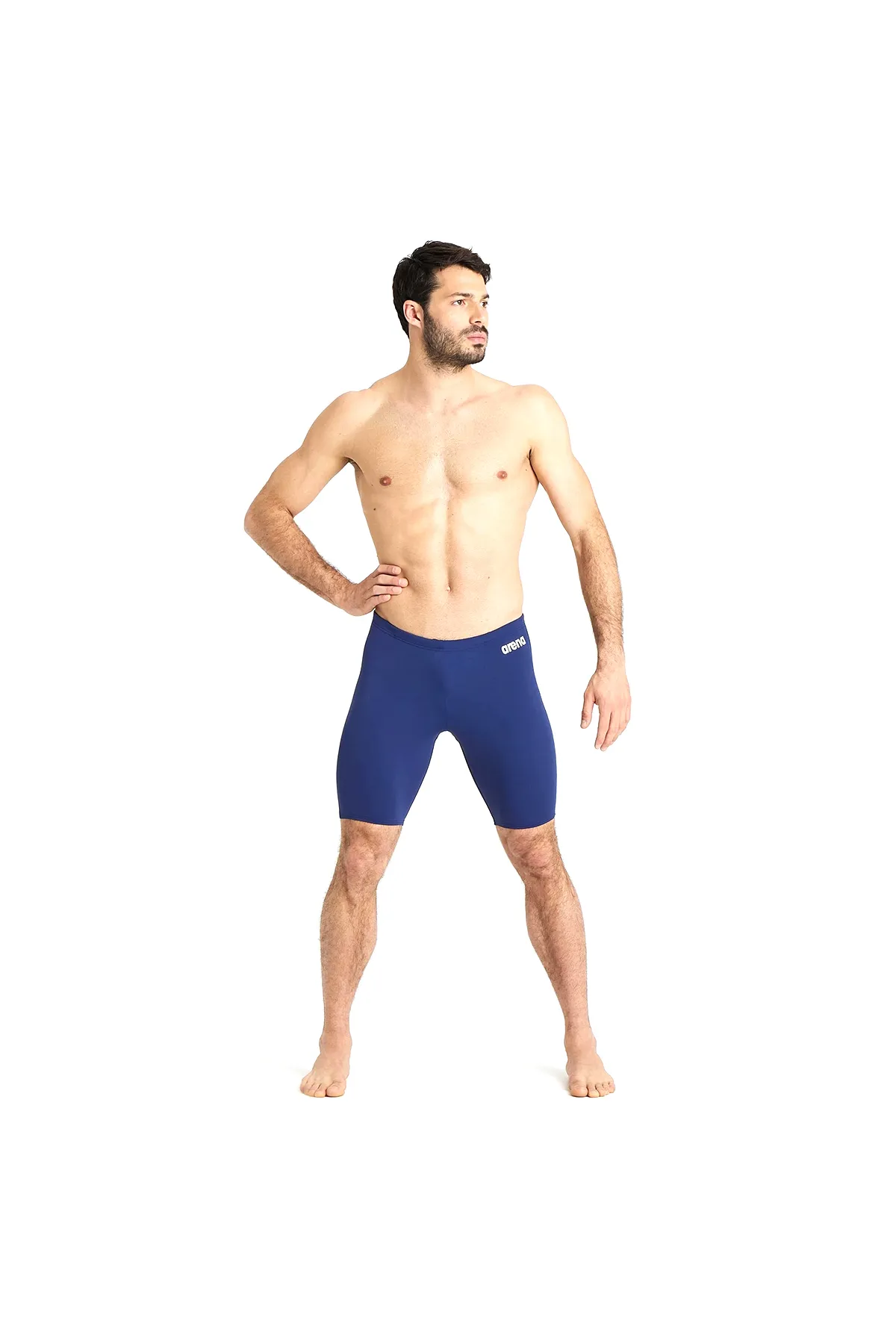 Team Swim Jammer Solid Erkek Mavi Yüzücü Mayo 004770750 — görsel 3