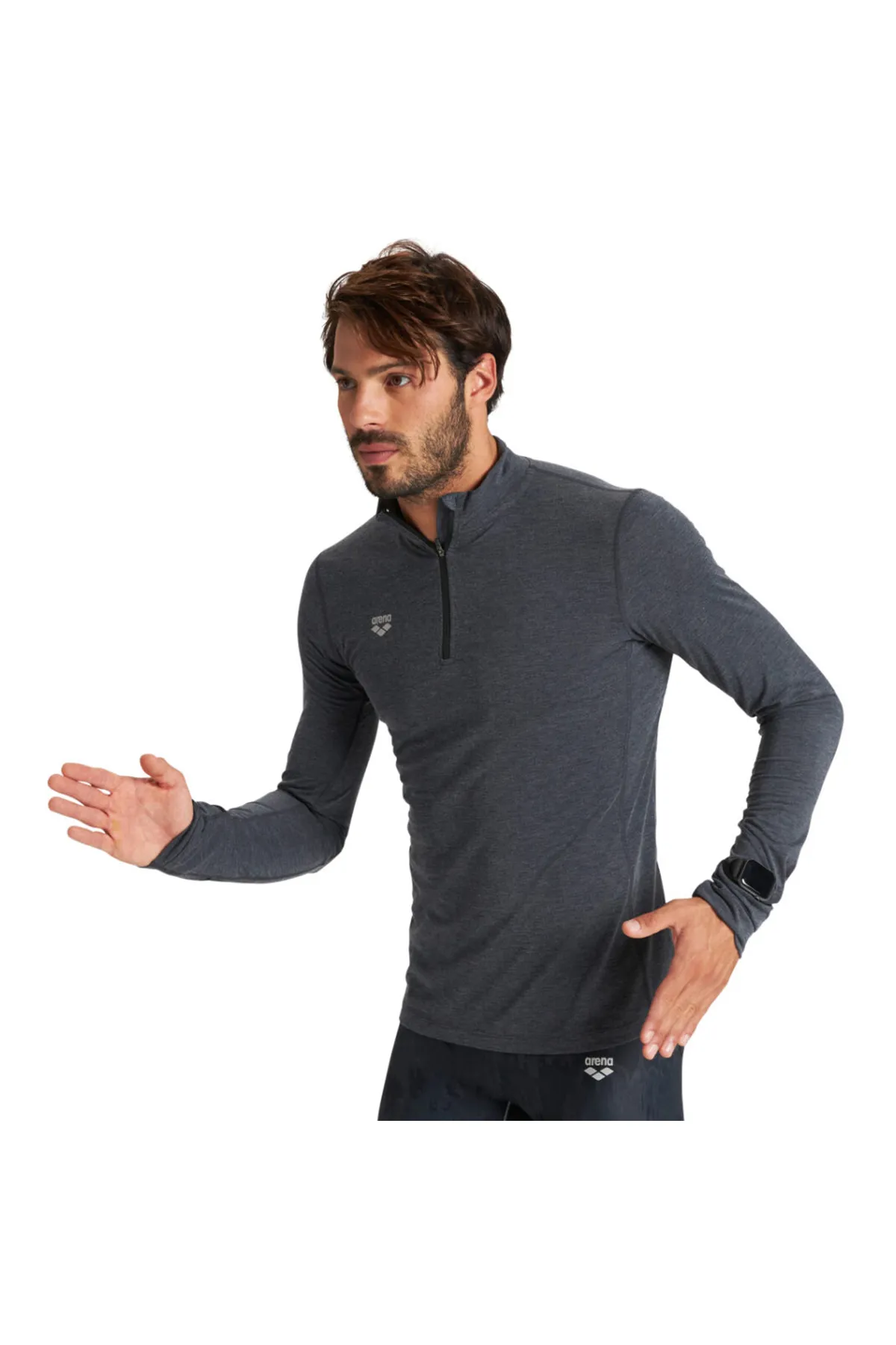 M Thermal Erkek Siyah Günlük Stil Sweatshirt 002228550 — görsel 1
