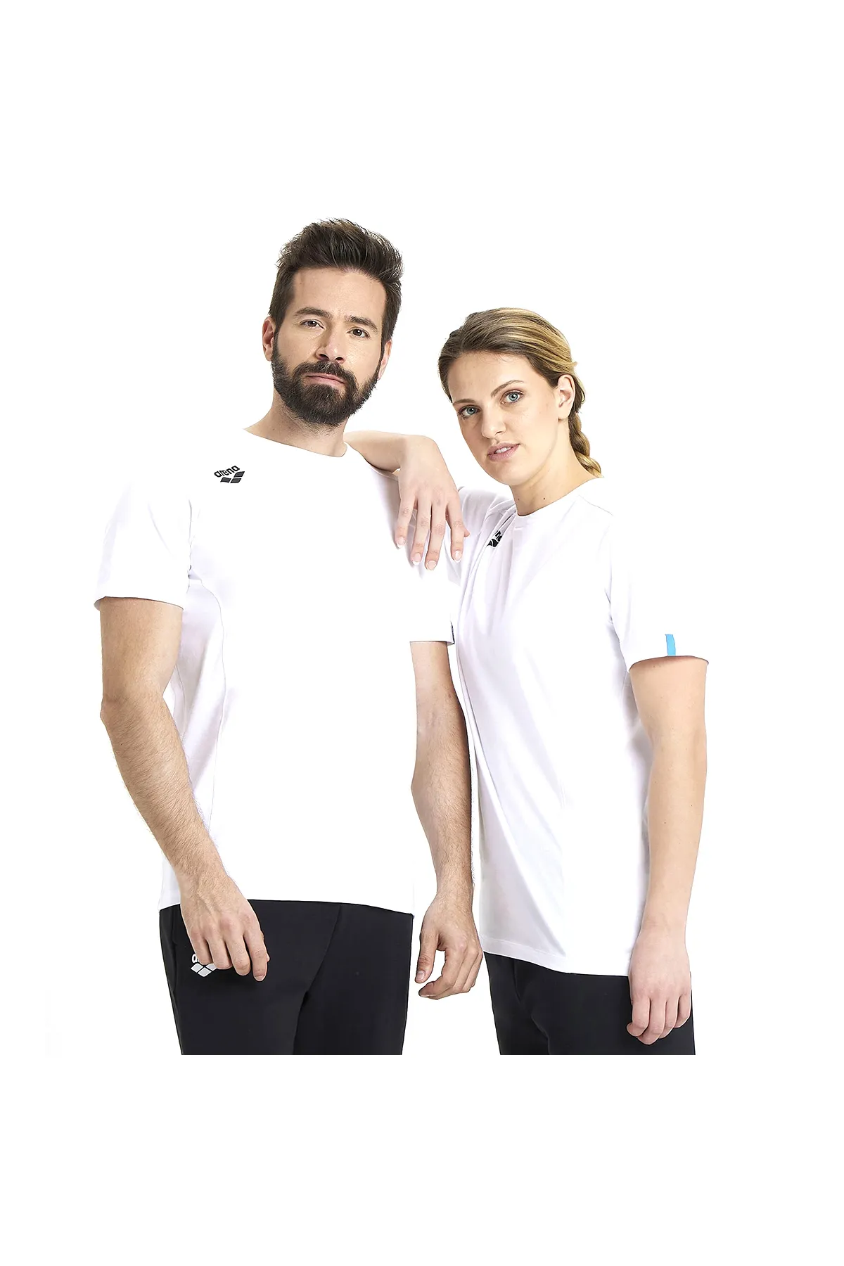 Team Panel Erkek Beyaz Günlük Stil T-Shirt 004899100 — görsel 1