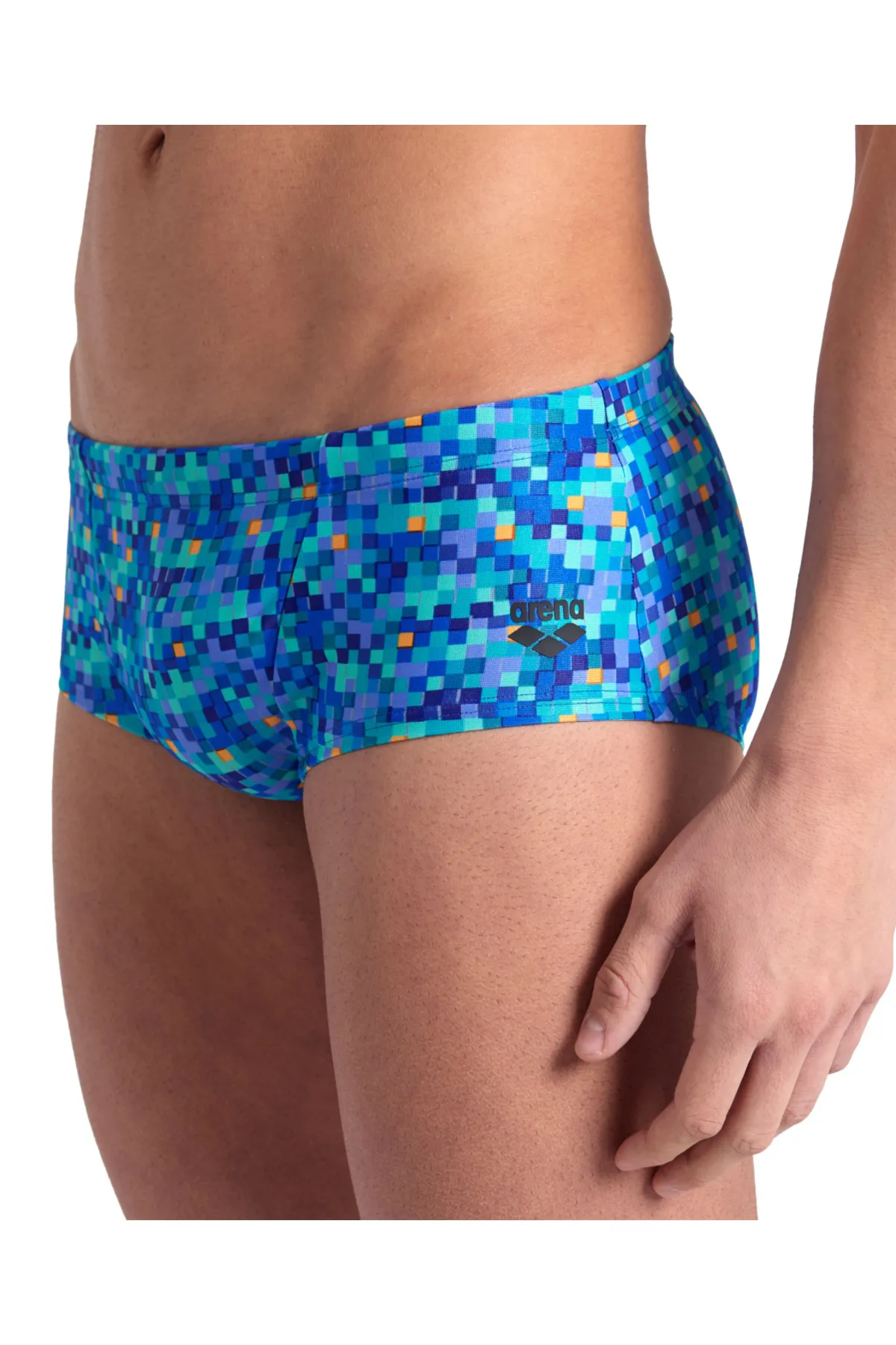 MEN'S ARENA POOLTILES SWIM LOW WAIST SHORT ERKEK YÜZÜCÜ MAYOSU — görsel 1