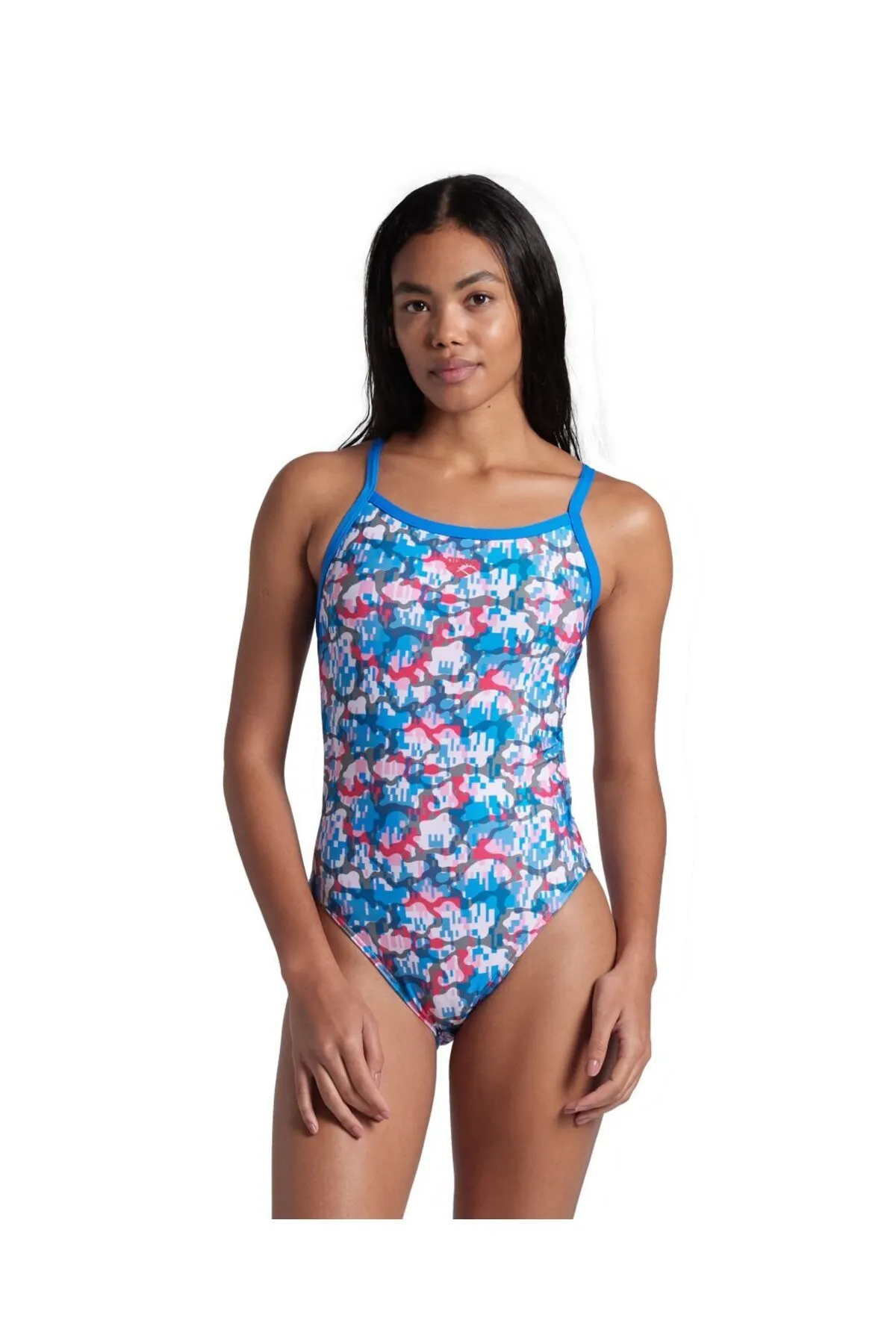 Women's Multı Camo Swımsuıt Challenge Back — görsel 1