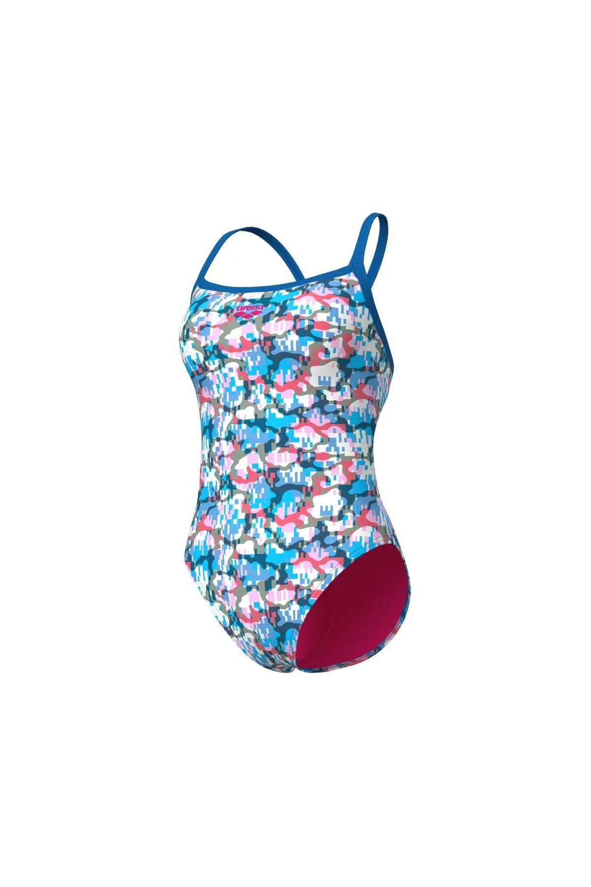 Women's Multı Camo Swımsuıt Challenge Back — görsel 4
