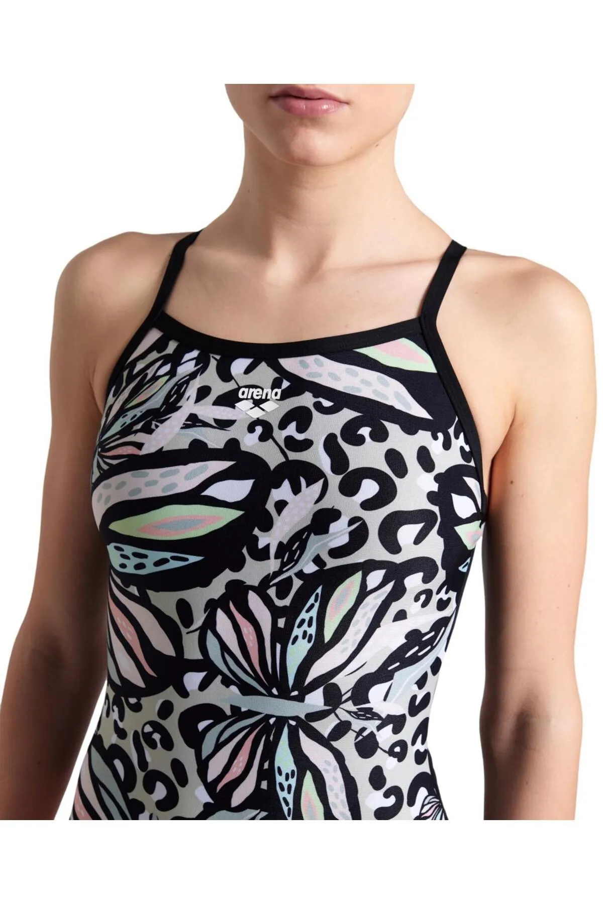 Butterflies Swimsuit Light Kadın Yüzücü Mayosu 007220550 — görsel 3