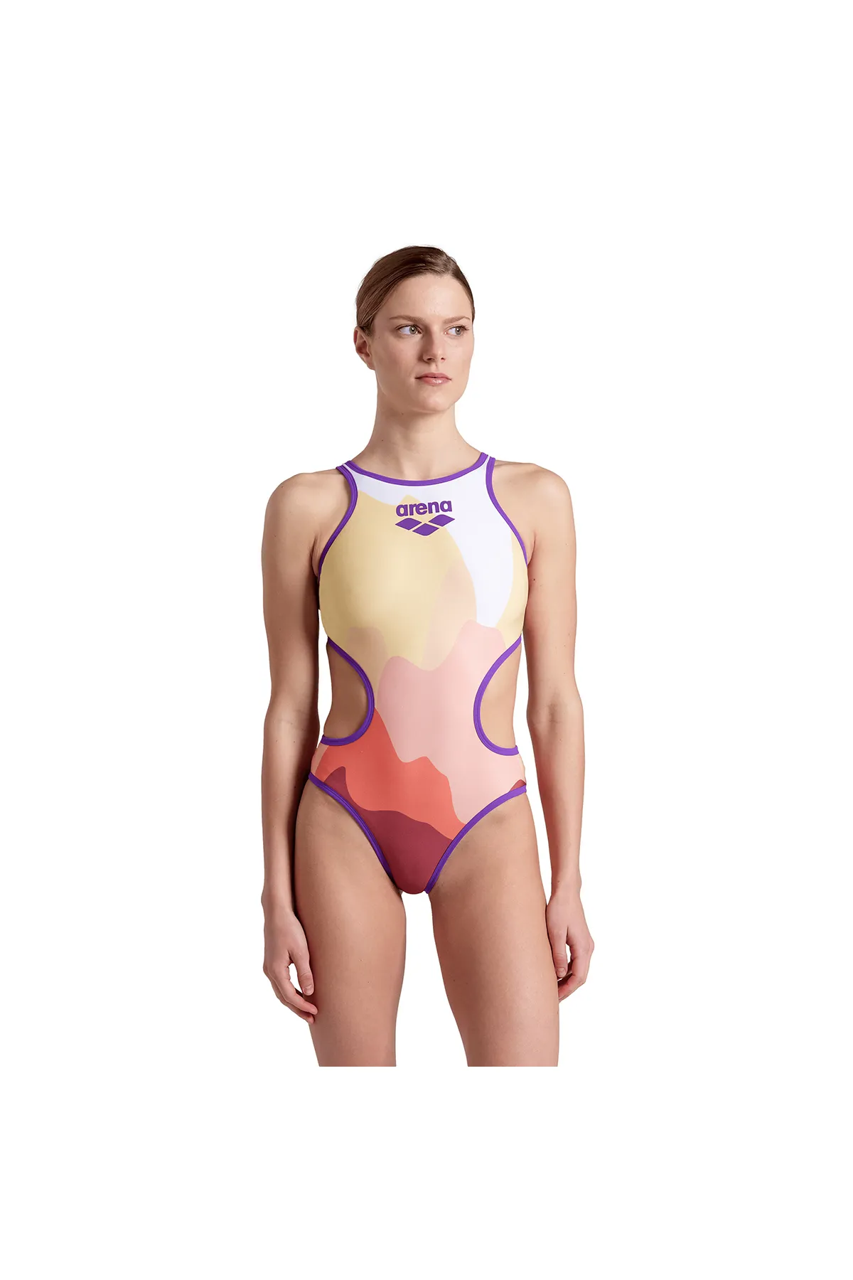 One Morning Light Swimsuit Kadın Mor Yüzücü Mayosu 007244990 — görsel 1