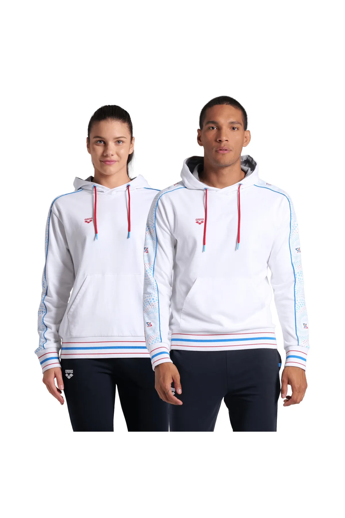 Fireflow Hooded Unisex Beyaz Günlük Stil Sweatshirt 008612110 — görsel 1