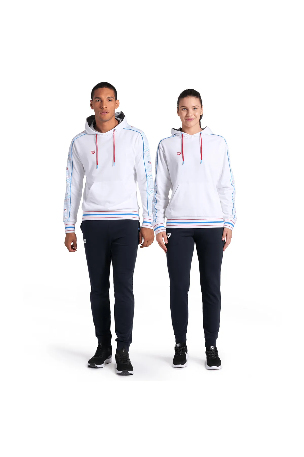 Fireflow Hooded Unisex Beyaz Günlük Stil Sweatshirt 008612110 — görsel 4