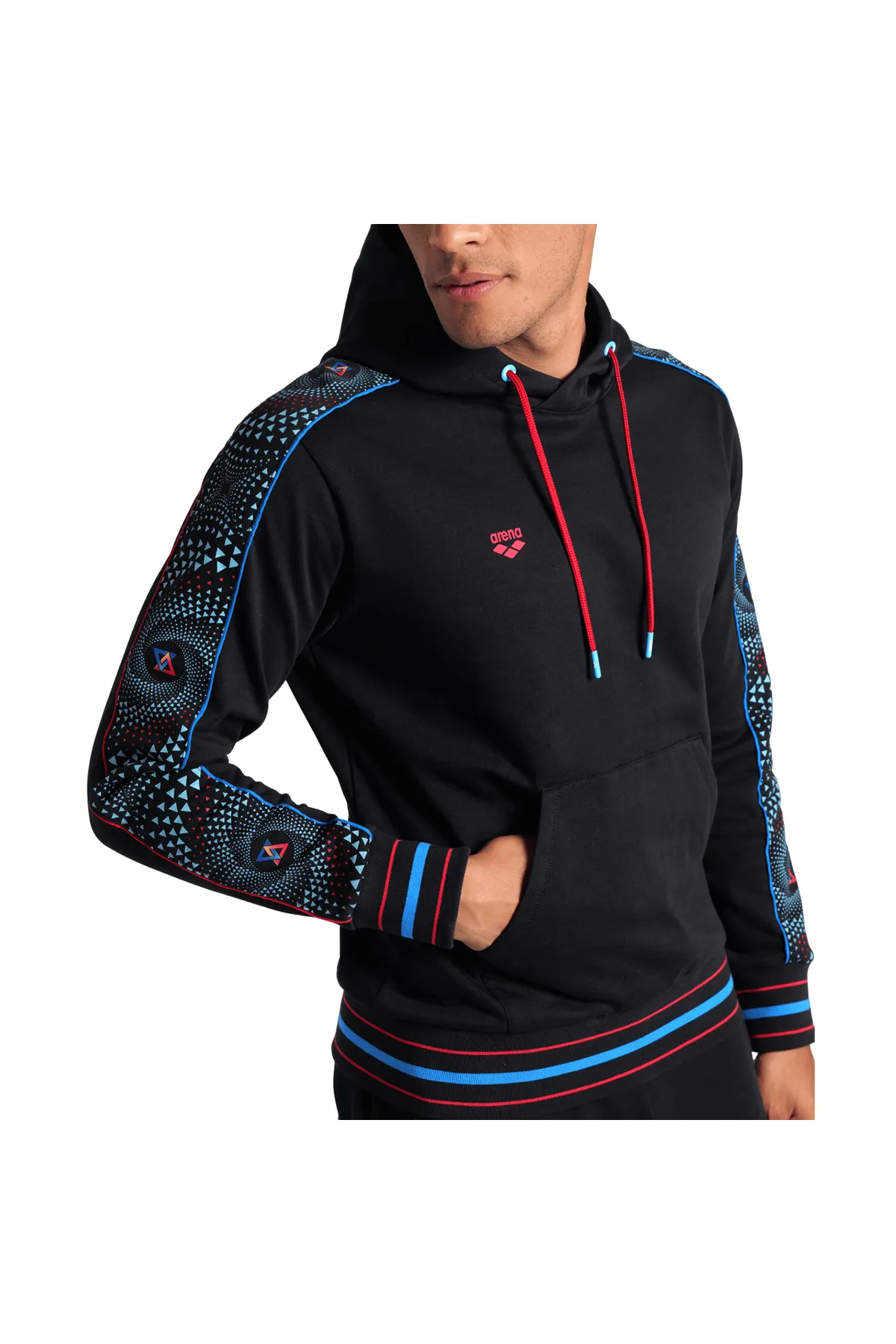 Fireflow Hooded Unisex Siyah Günlük Stil Sweatshirt 008612550 — görsel 2